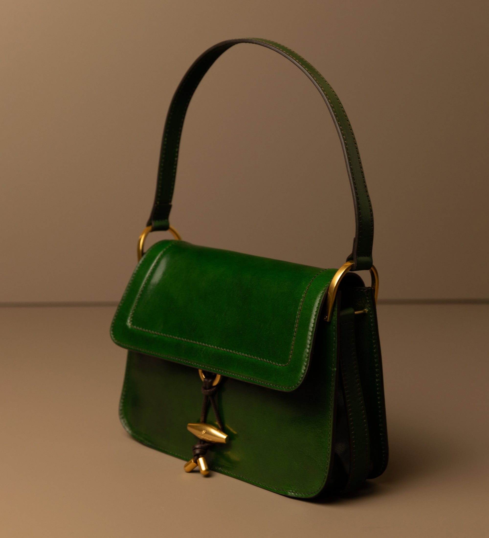 Borsa con patta in pelle da donna - Possession