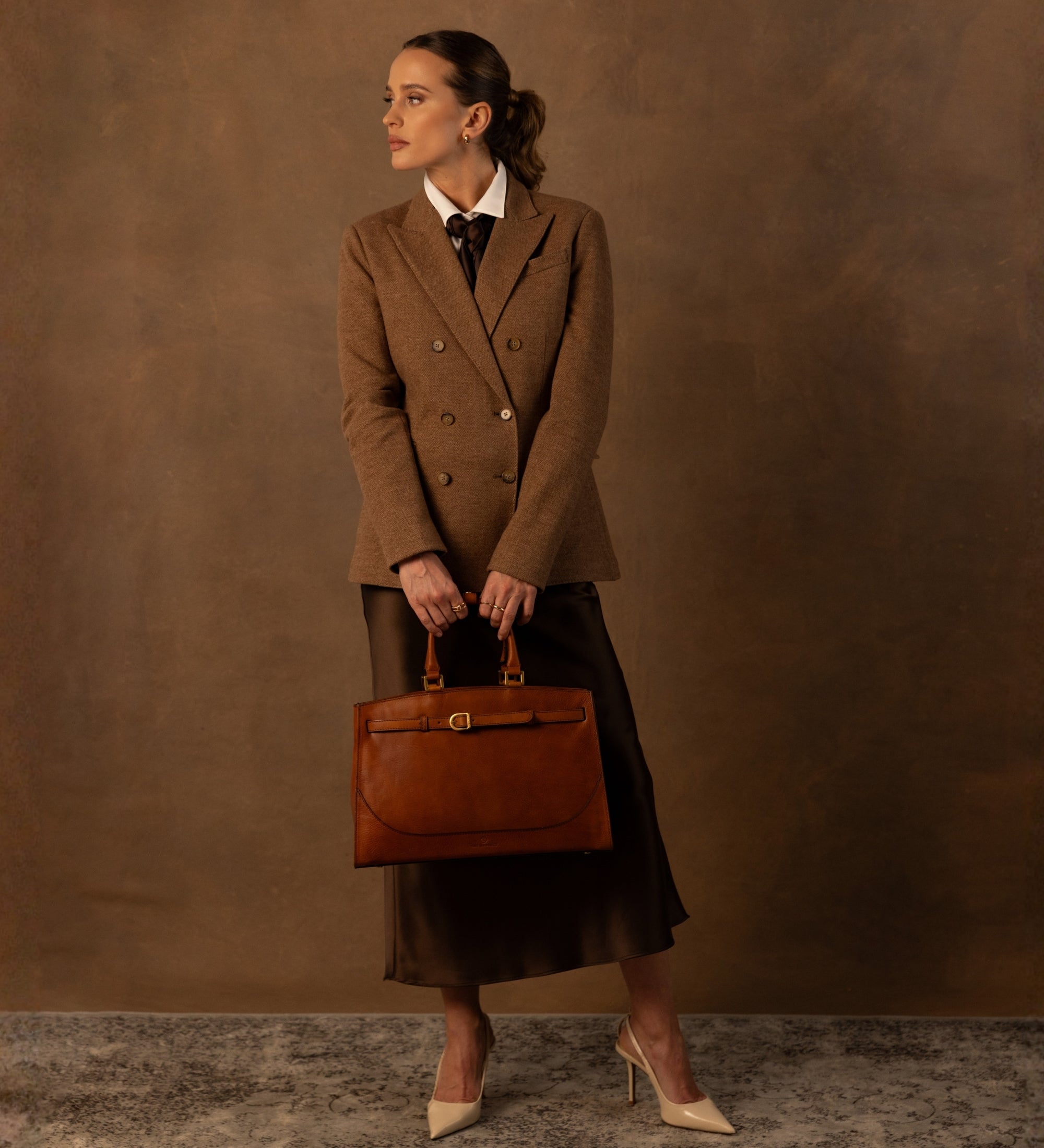 Borsa in pelle da donna a mano  - Shirley