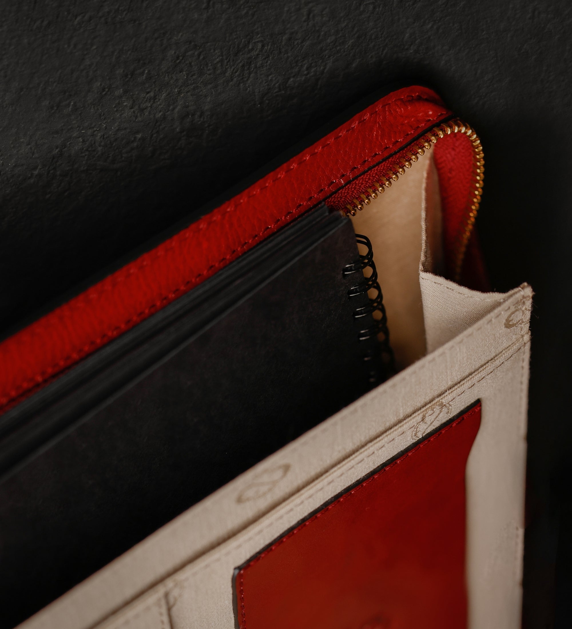 Portadocumenti organizer A4 in pelle donna - Candide