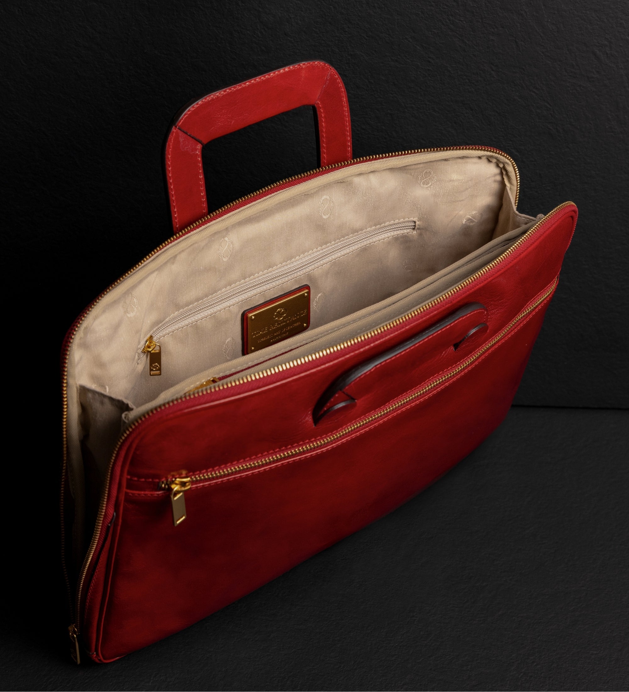 Cartella in pelle per PC donna - Brave New World
