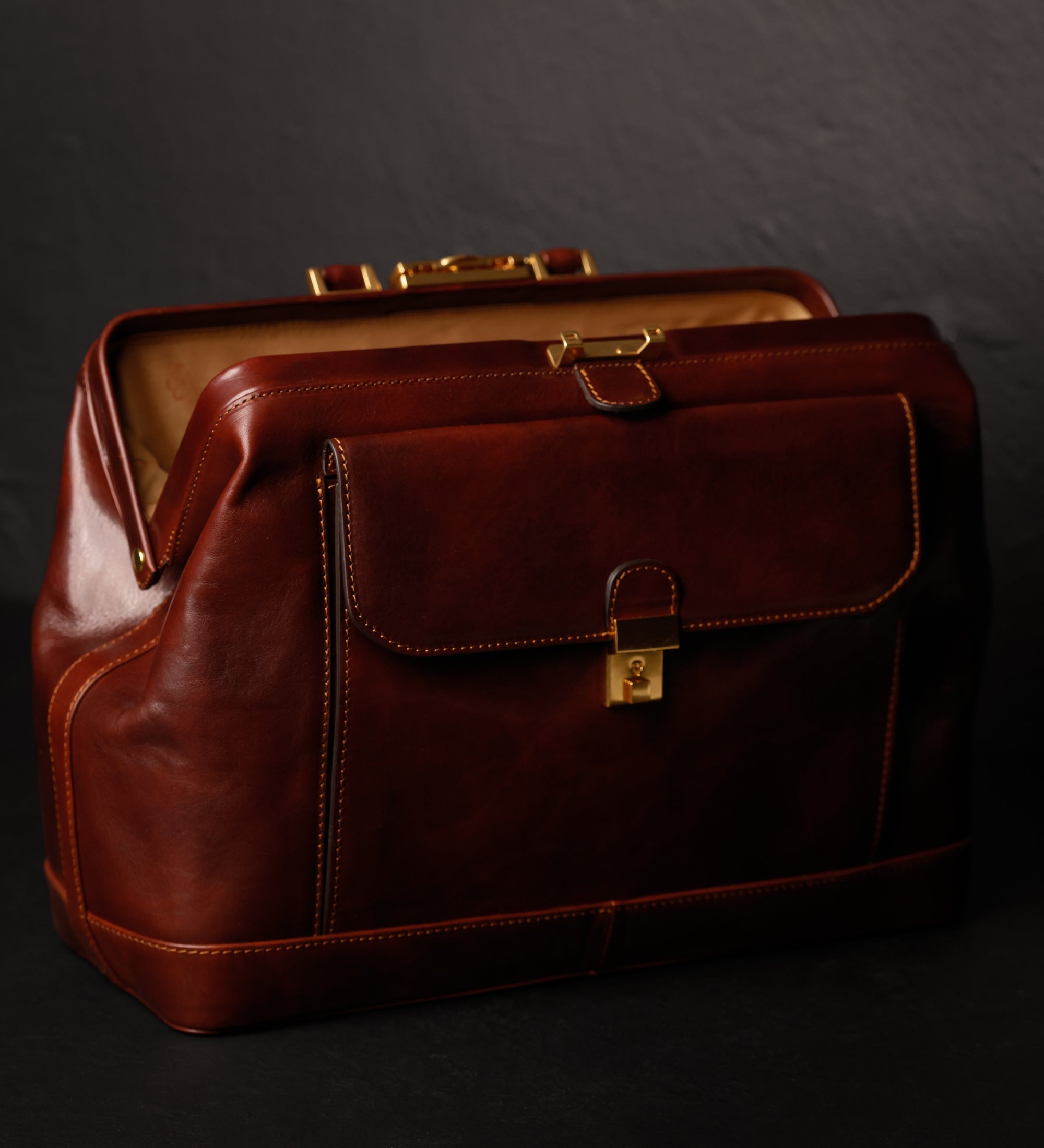 Borsa da medico grande in pelle Italiana donna - Hamlet