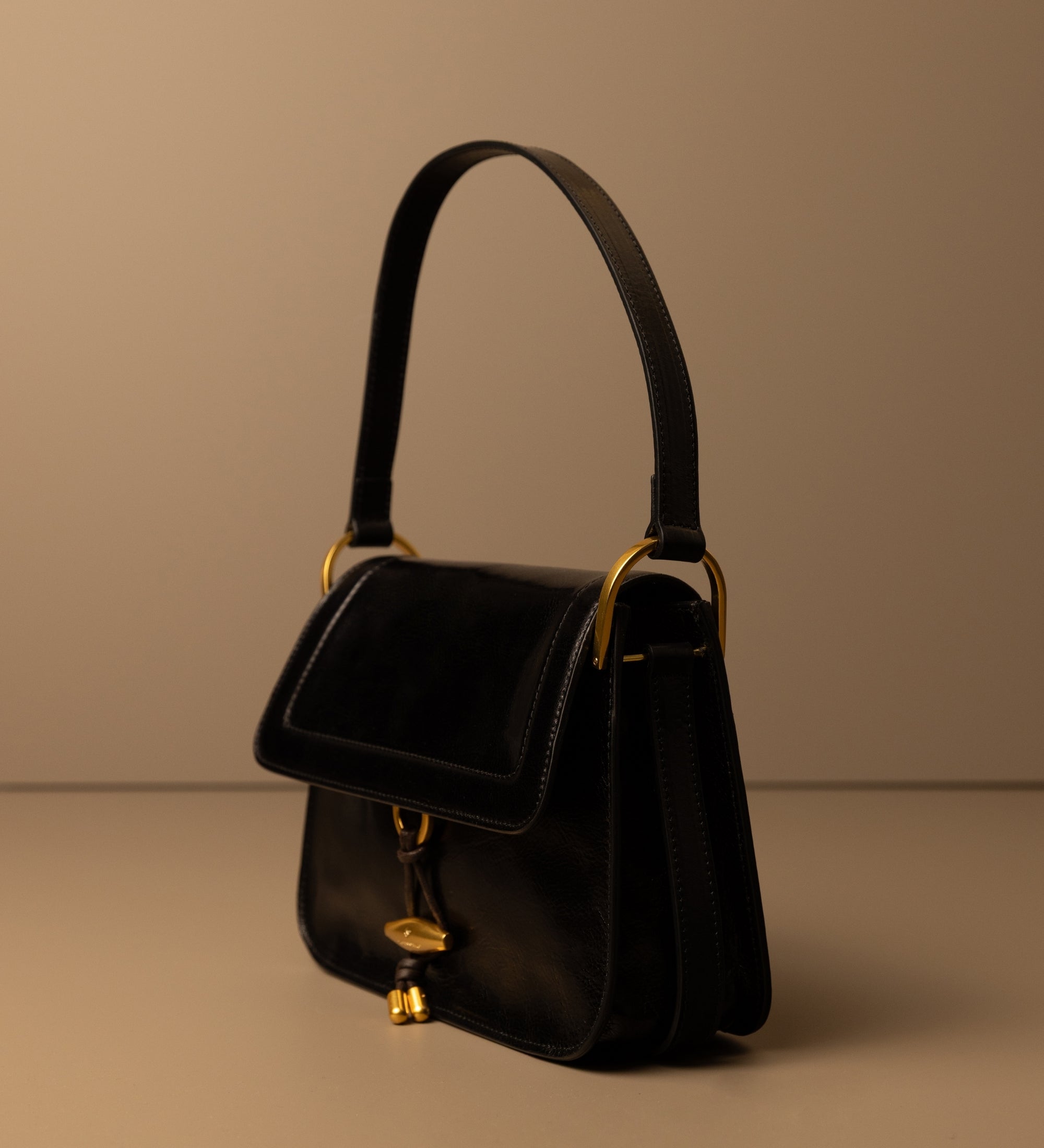 Borsa con patta in pelle da donna - Possession