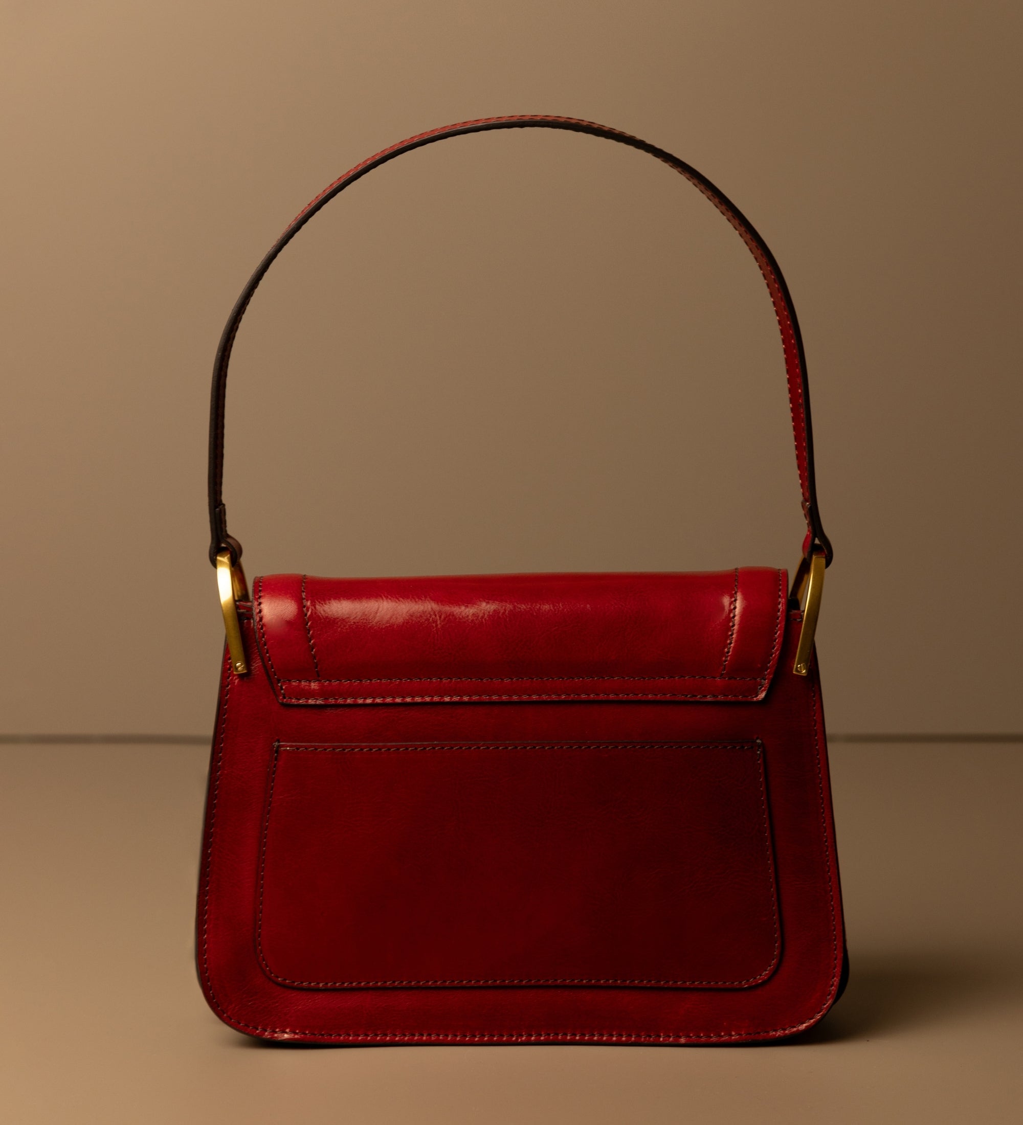 Borsa con patta in pelle da donna - Possession