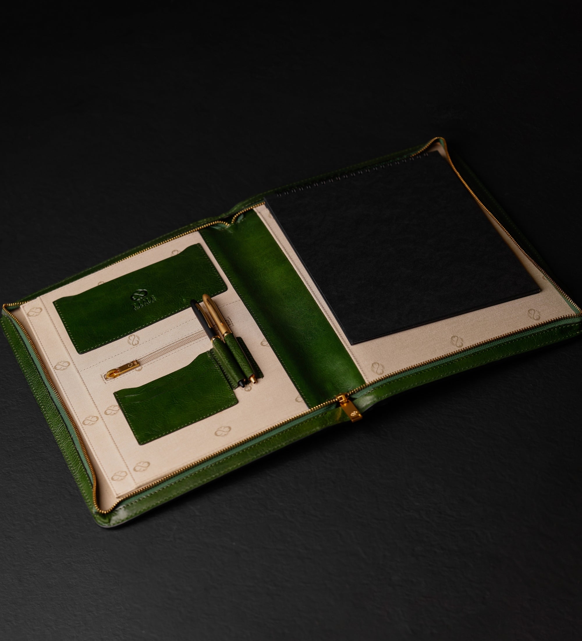 Portadocumenti organizer A4 in pelle - Candide