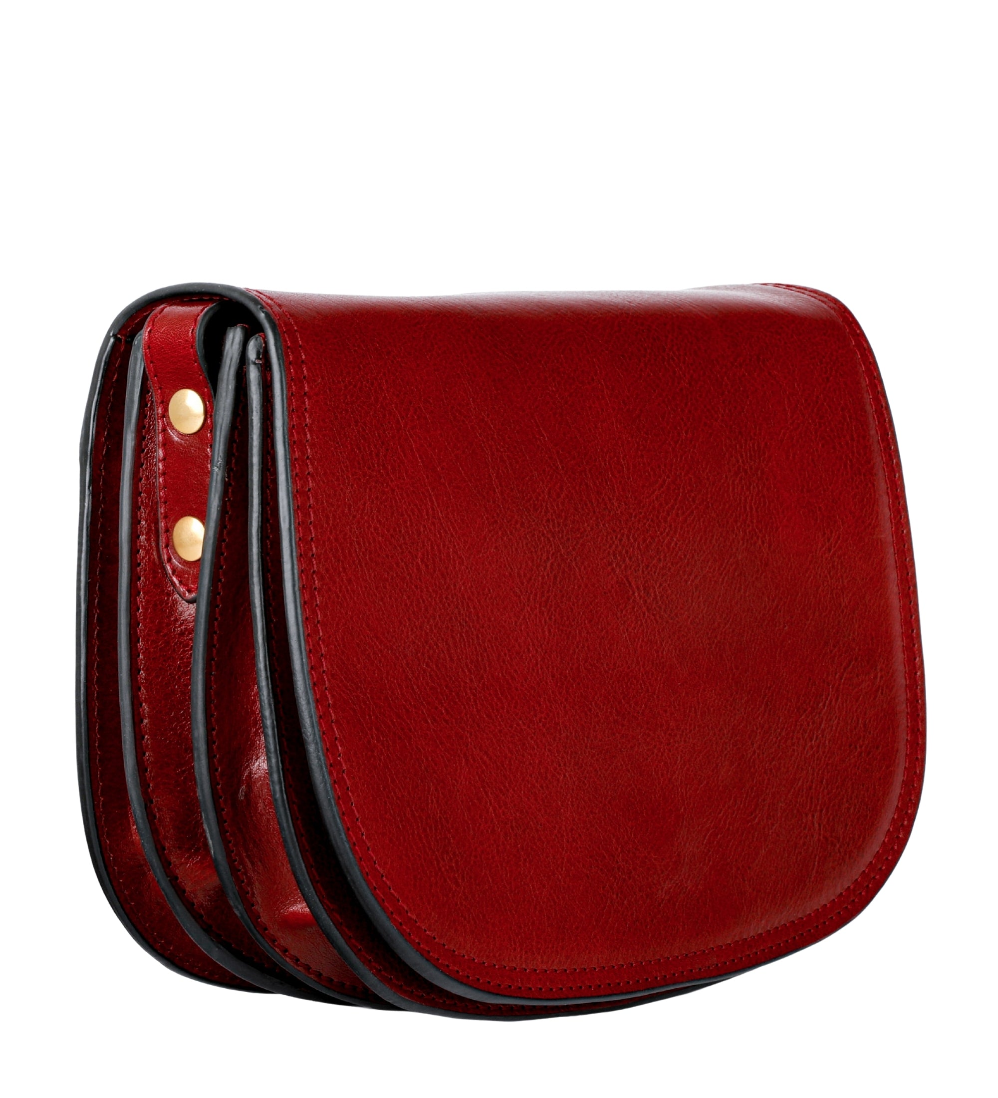 Borsa a tracolla in pelle modello saddle donna - Moonfleet