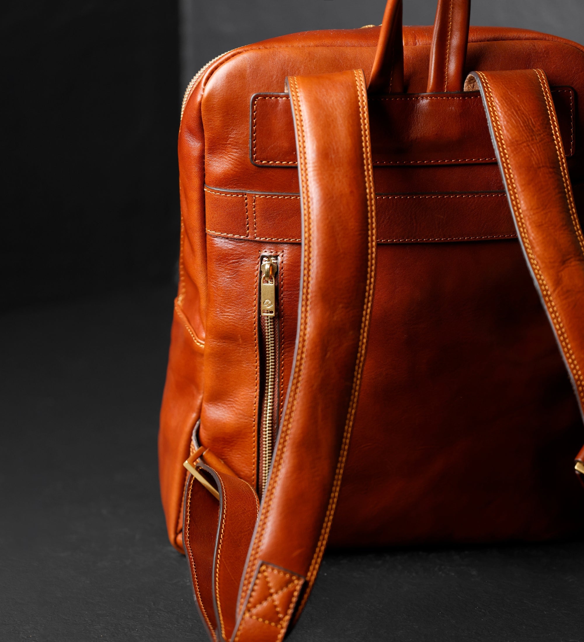Zaino borsa da viaggio in pelle donna - The Divine Comedy