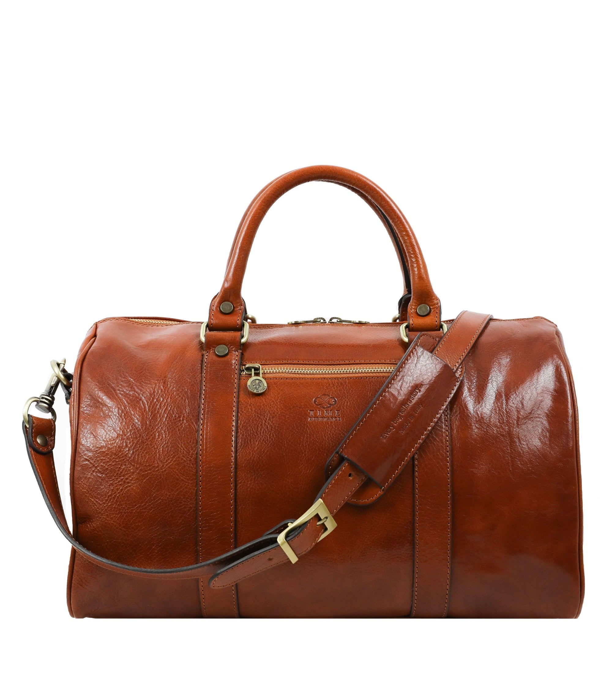 Borsone da viaggio piccolo in pelle donna - The Ambassadors