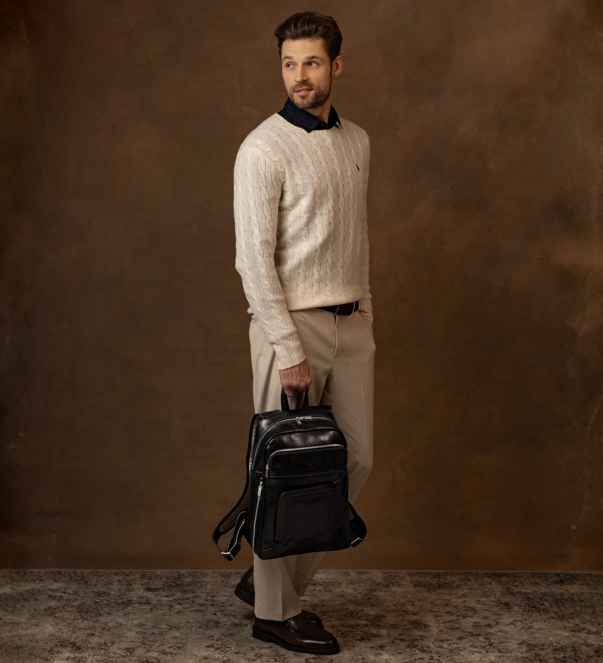 Zaino grande in pelle - L.A. Confidential