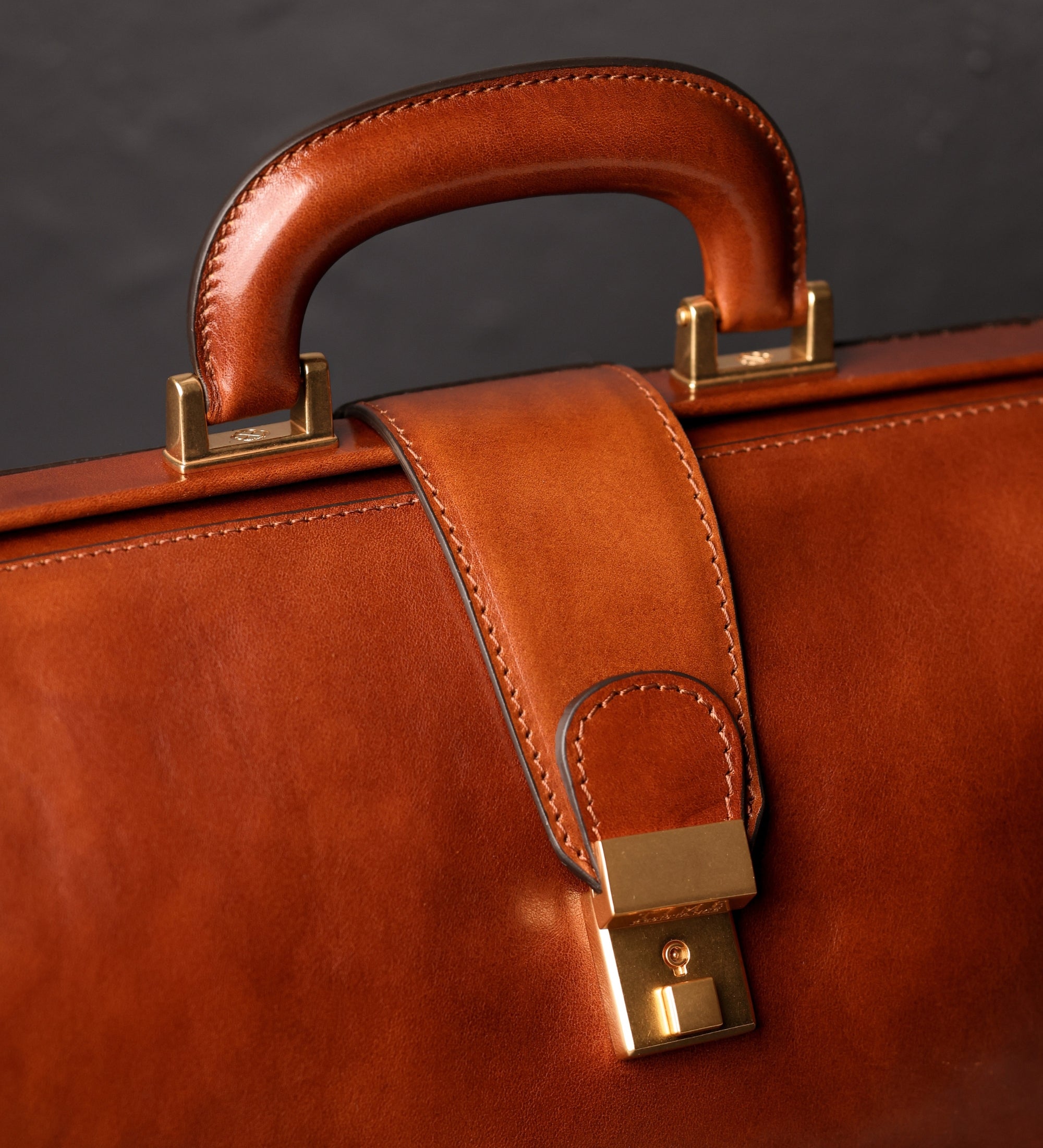 Borsa da medico piccola in pelle - David Copperfield