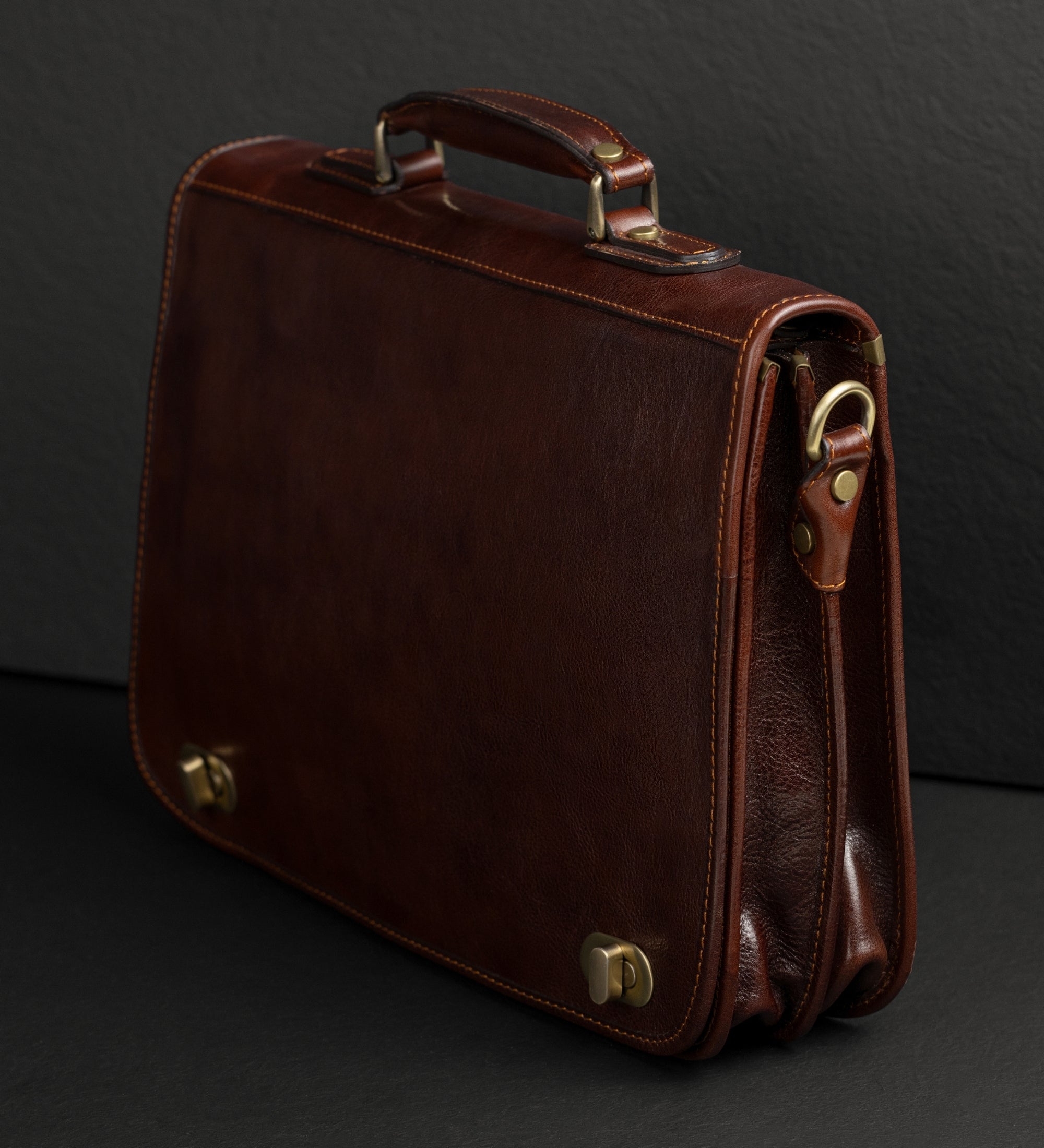 Cartella porta PC in pelle - Illusions