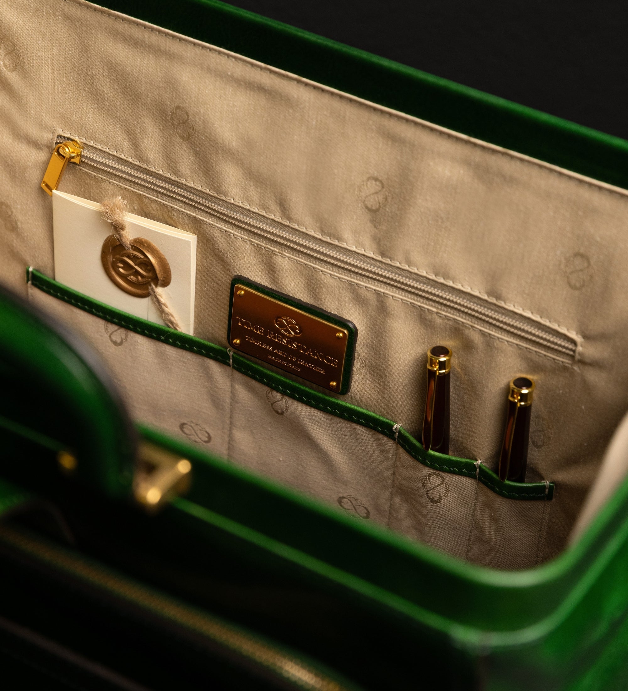 Borsa da medico grande in pelle - Mrs Dalloway