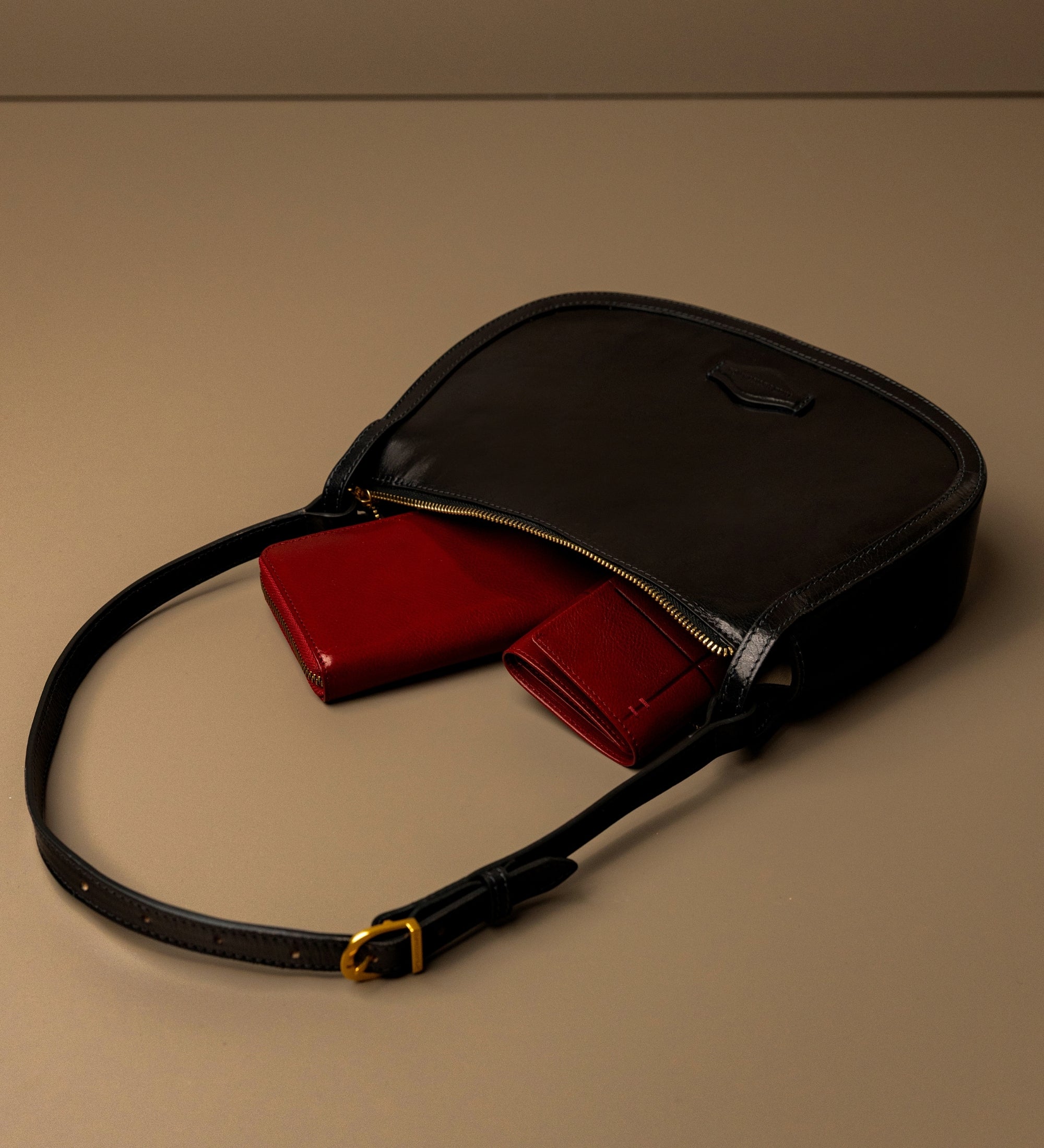 Borsa hobo in pelle donna - La Noia