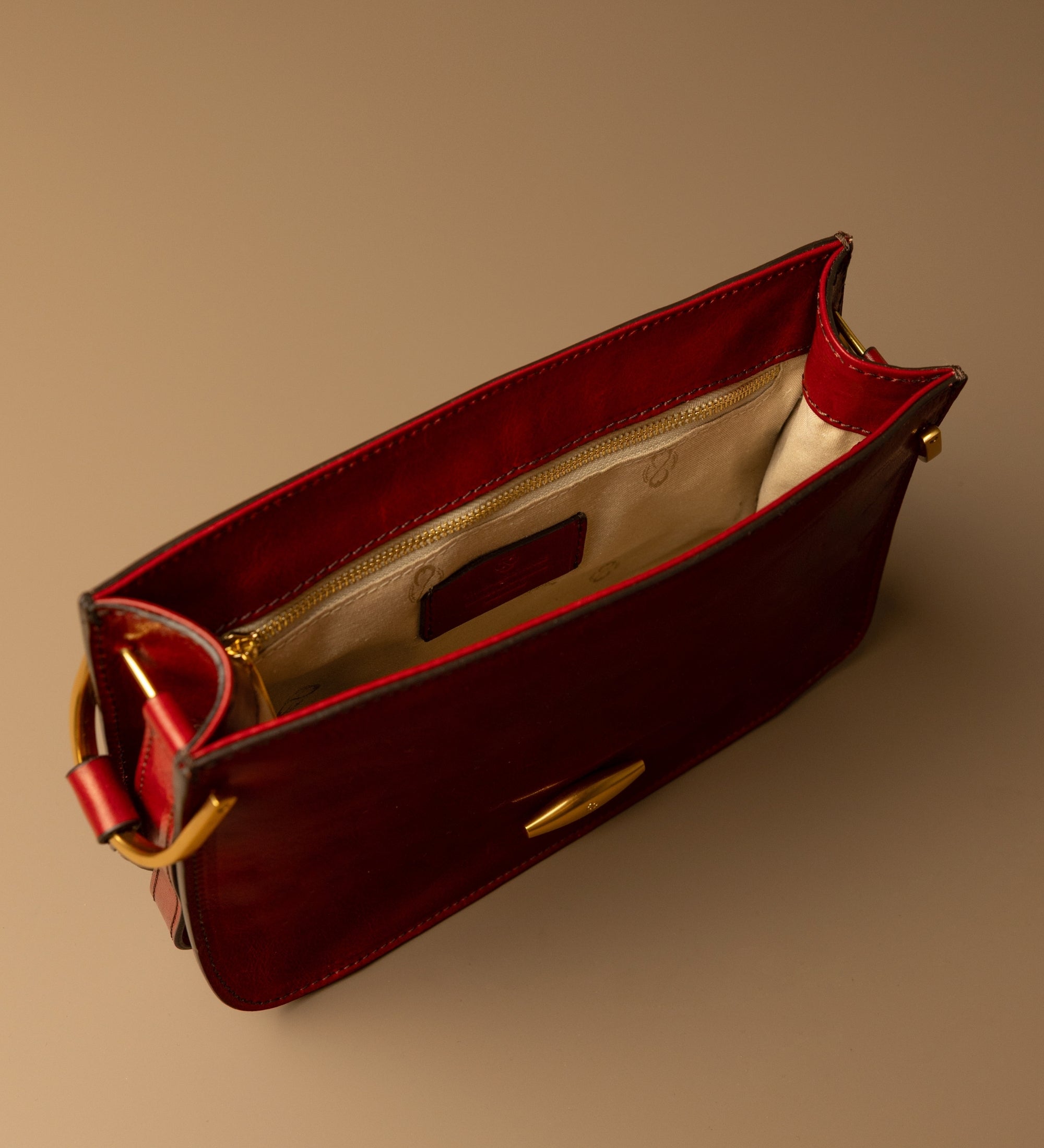 Borsa con patta in pelle da donna - Possession