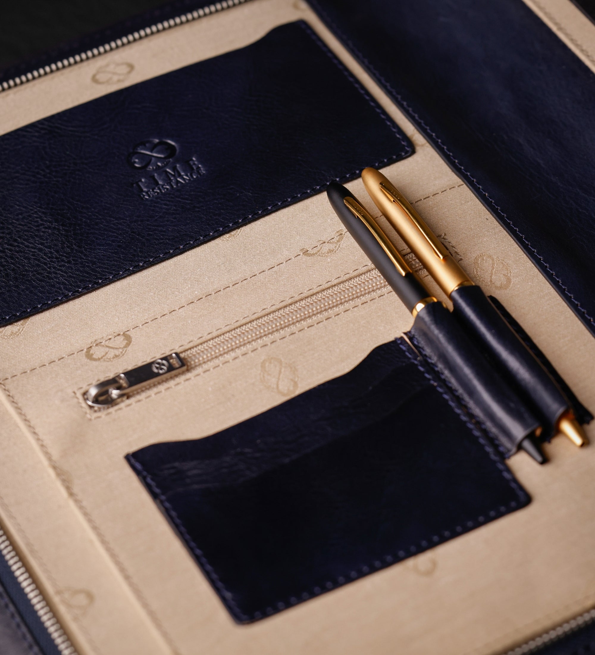 Portadocumenti organizer A4 in pelle - Candide