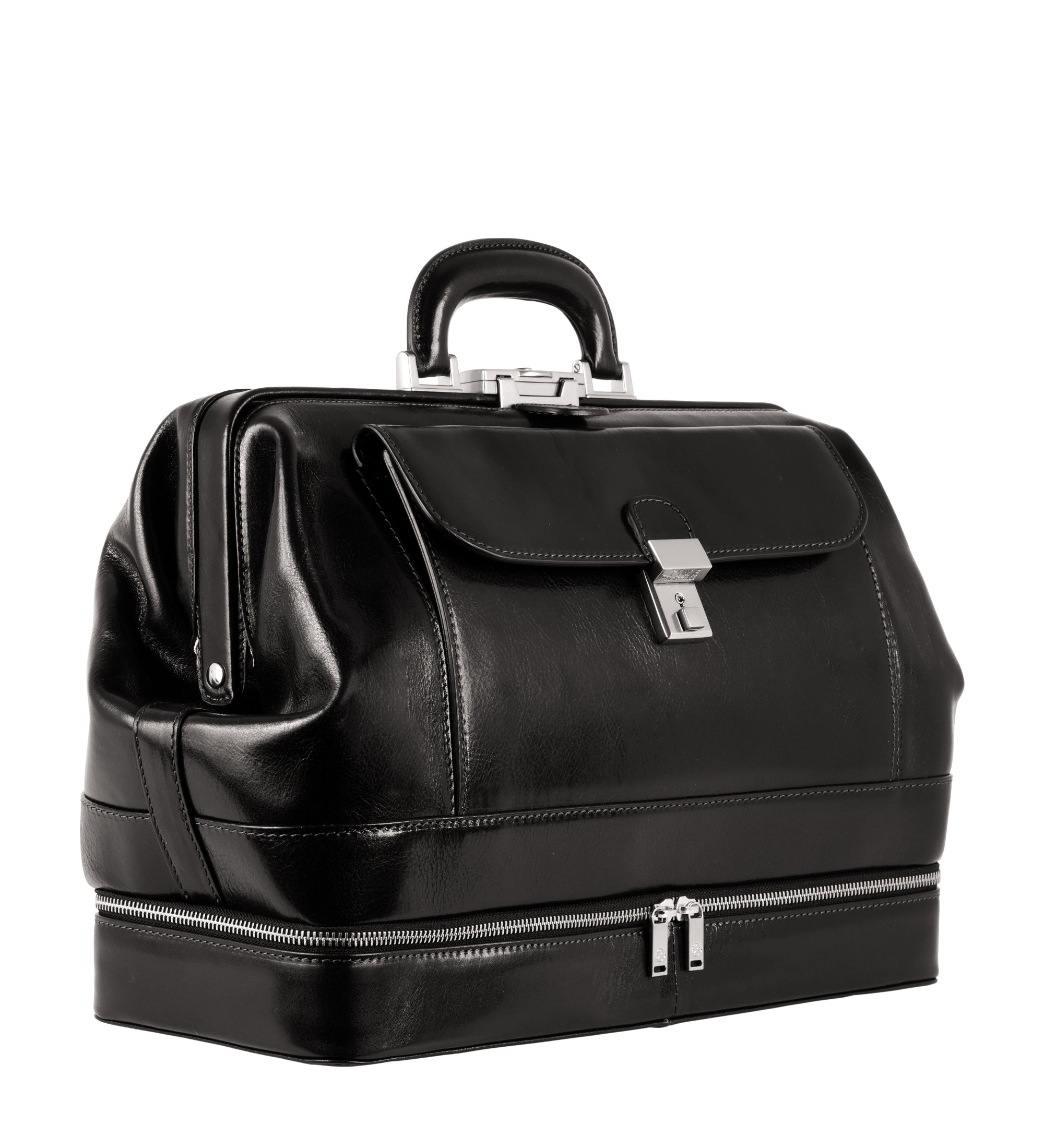 Borsa da medico grande in pelle Italiana donna - The Master and Margarita