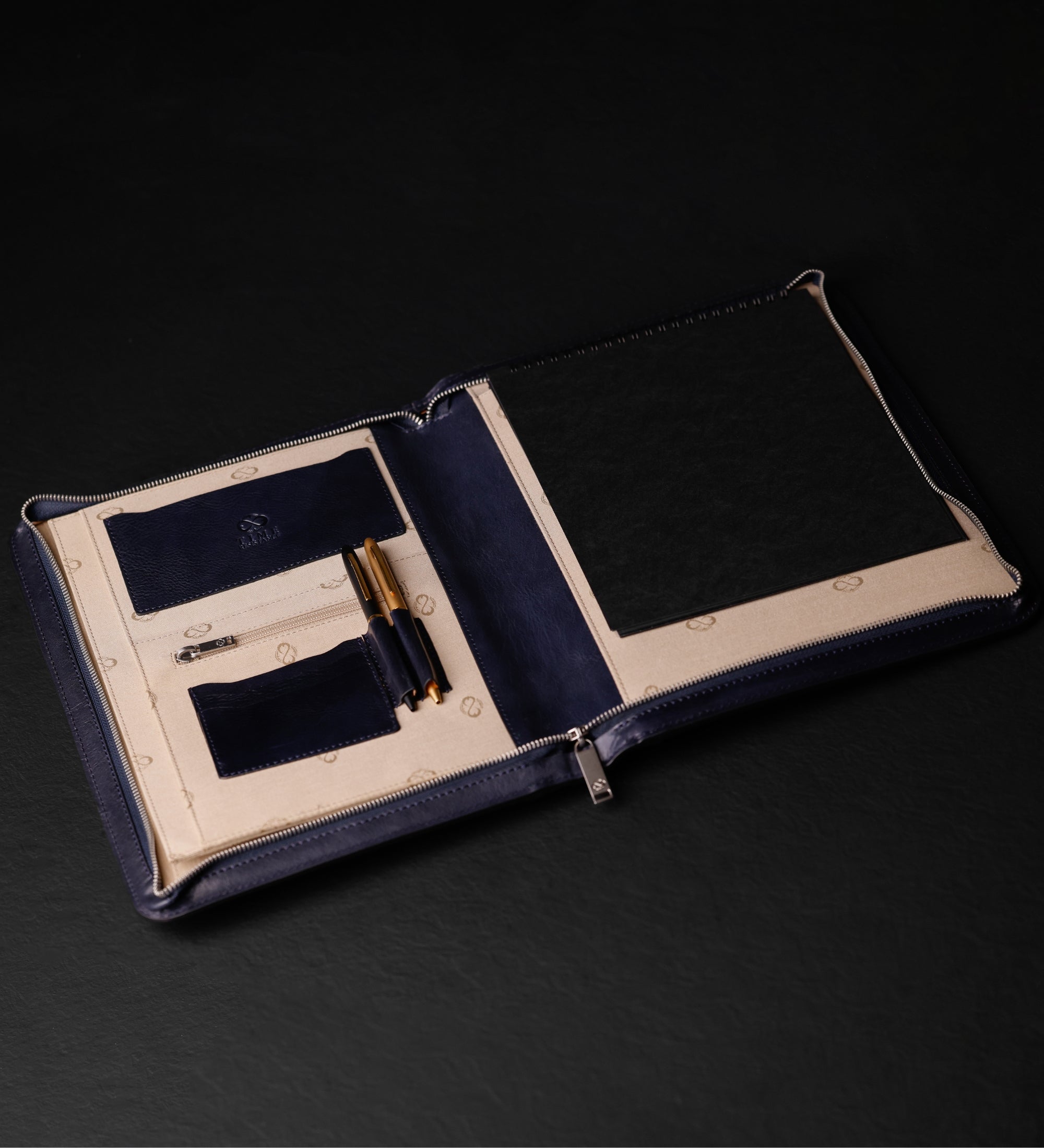 Portadocumenti organizer A4 in pelle - Candide