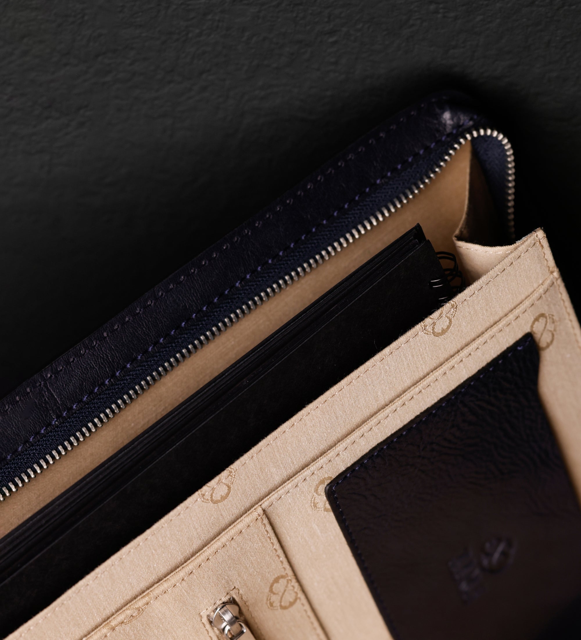 Portadocumenti organizer A4 in pelle - Candide