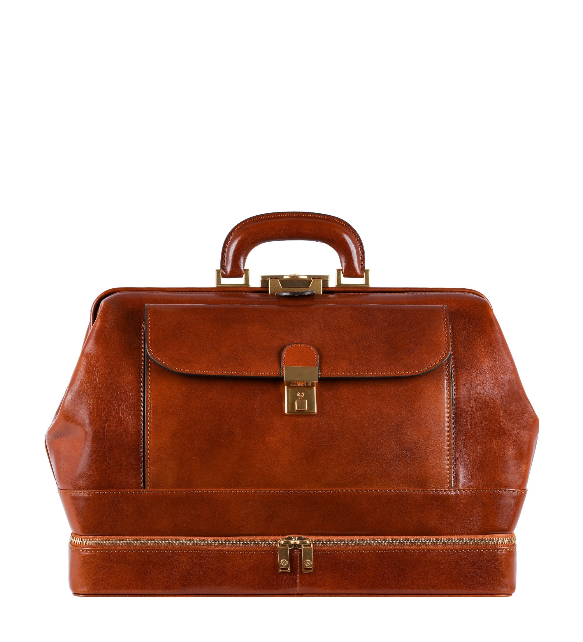Borsa da medico grande in pelle Italiana donna - The Master and Margarita