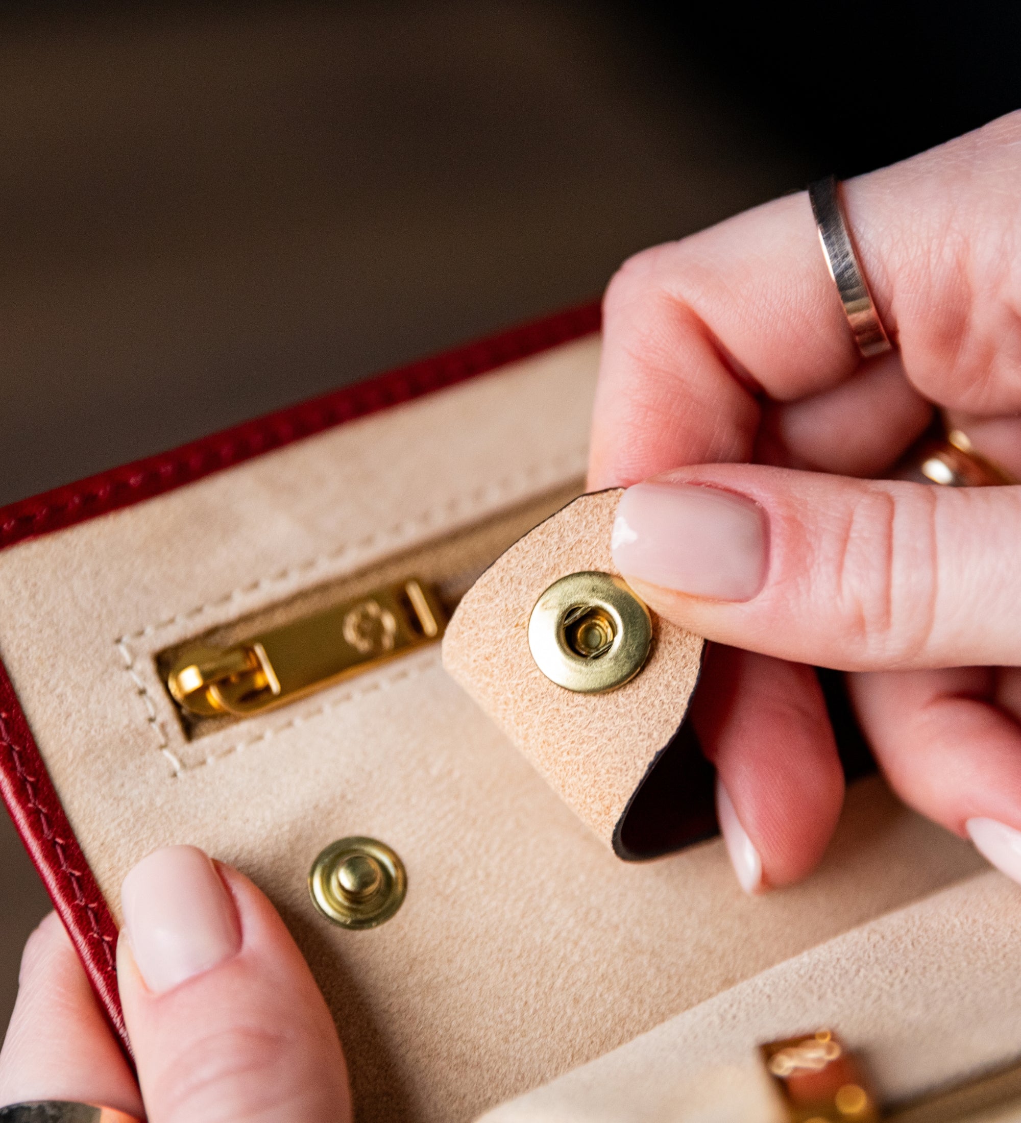 Portagioie da viaggio in pelle donna - Madame Bovary