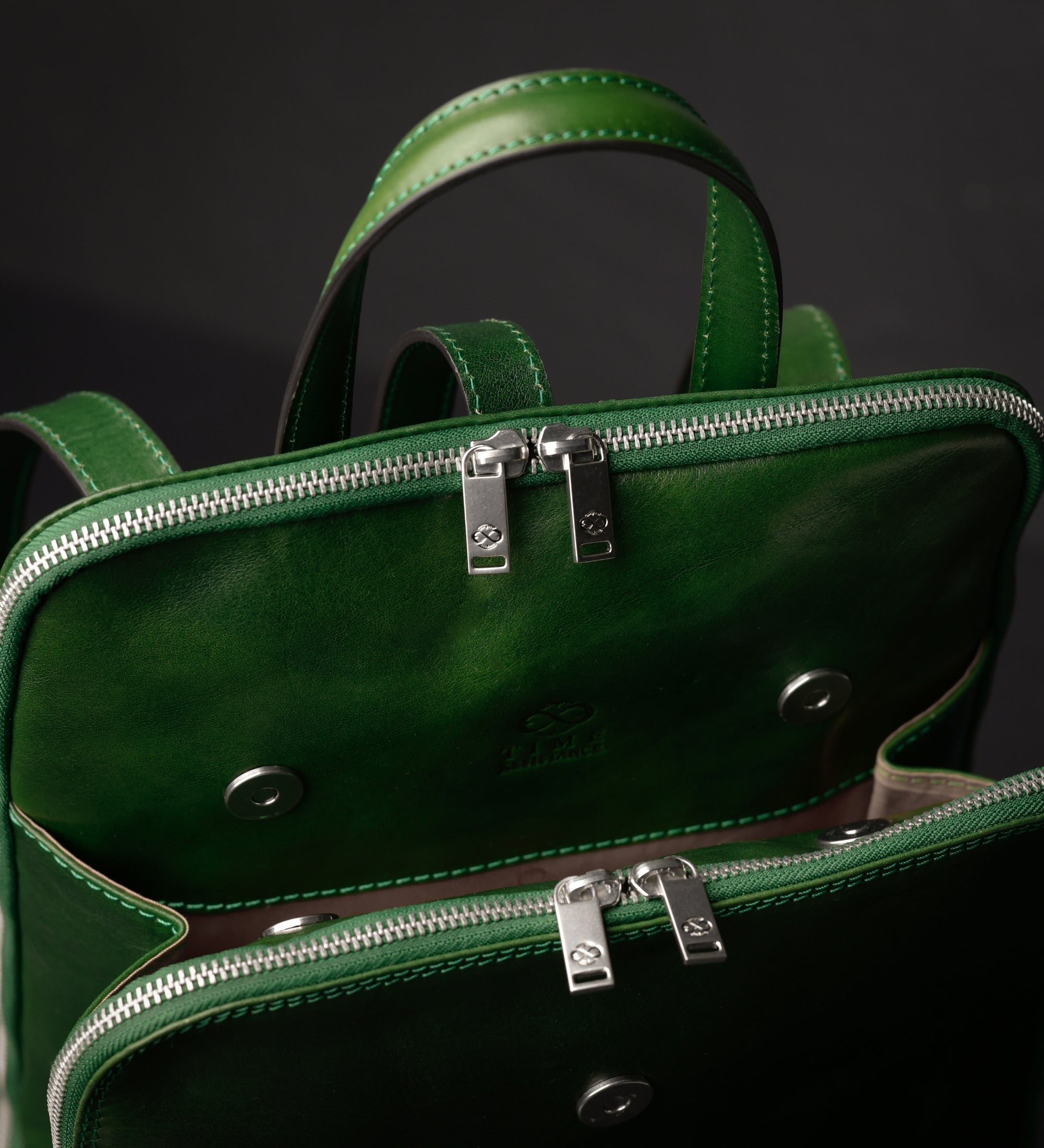 Zaino donna in pelle convertibile in borsa a spalla - Clarissa