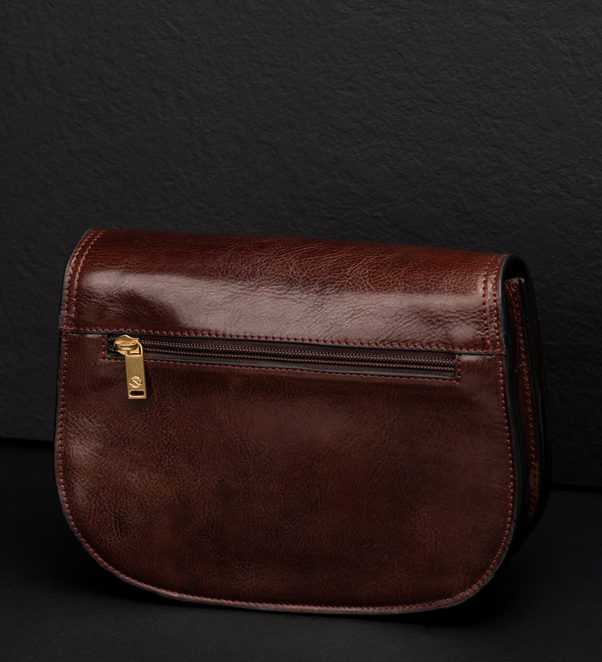 Borsa a tracolla in pelle modello saddle donna - Moonfleet