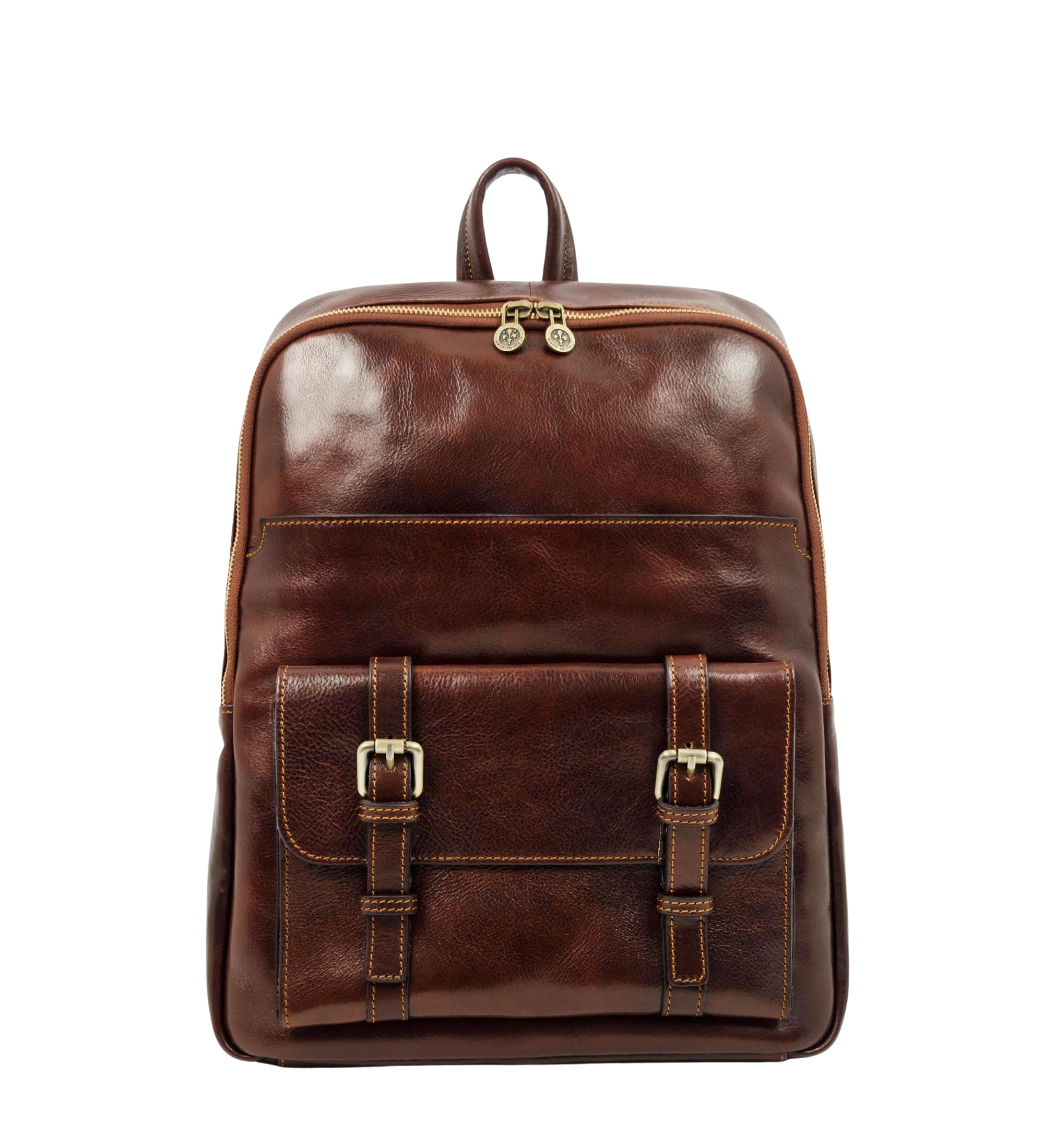 Large Leather Backpack for Men - The Divine Comedy