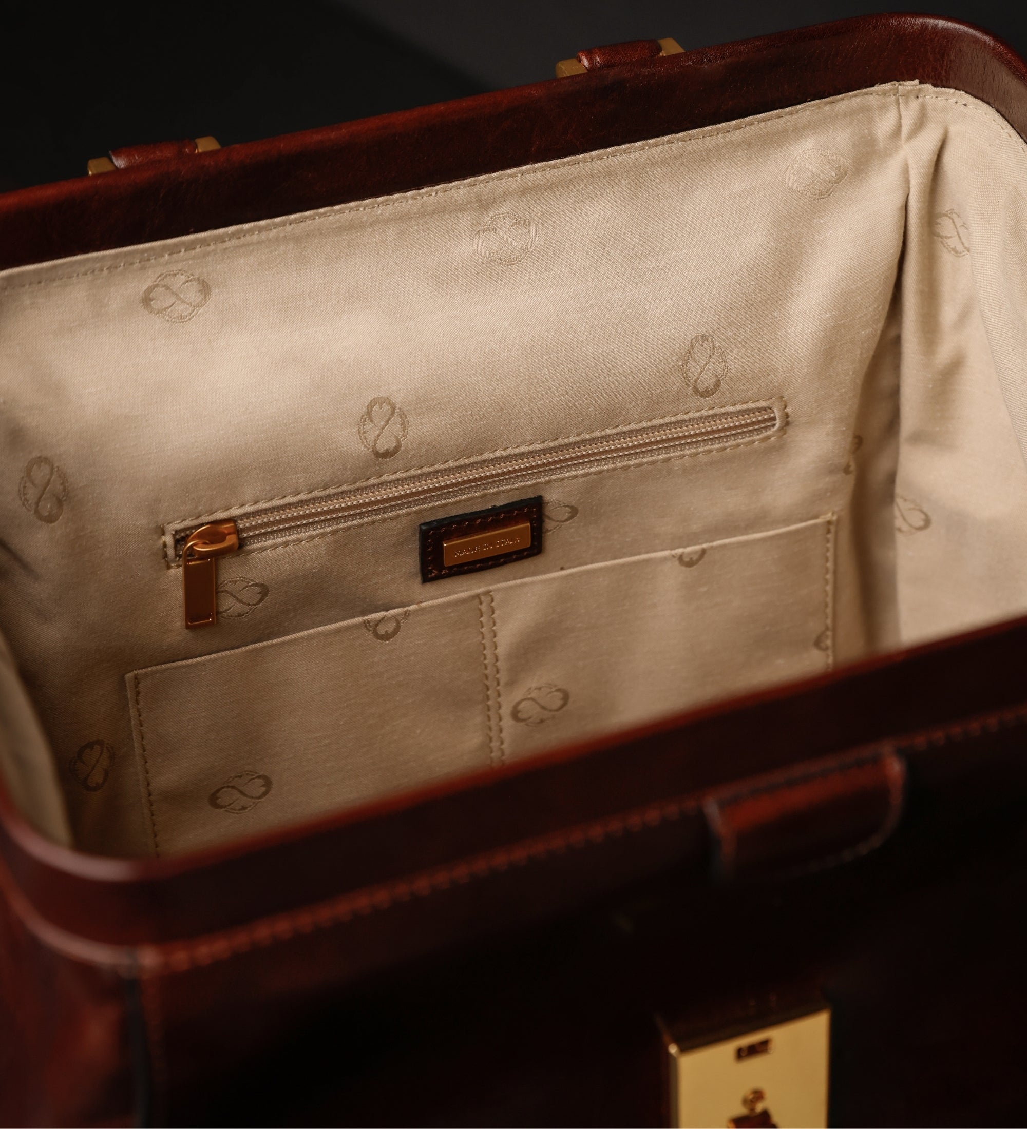 Zaino in pelle - A Brief Story of Time