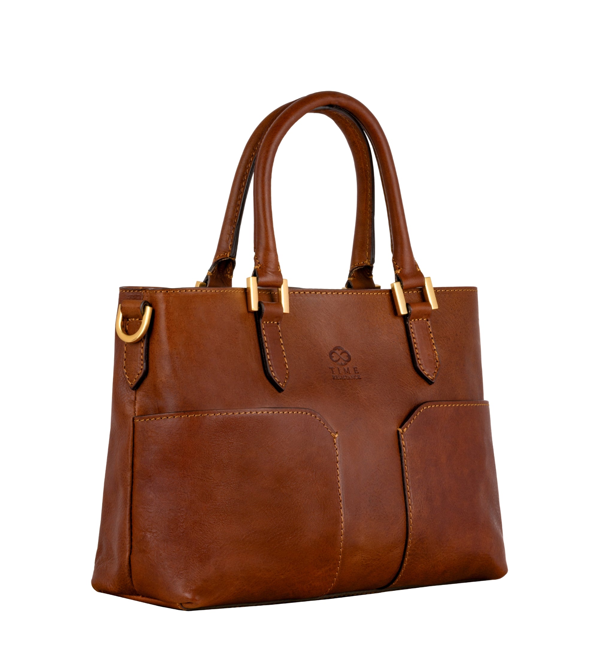 Borsa in pelle da donna a mano e a spalla - Camilla