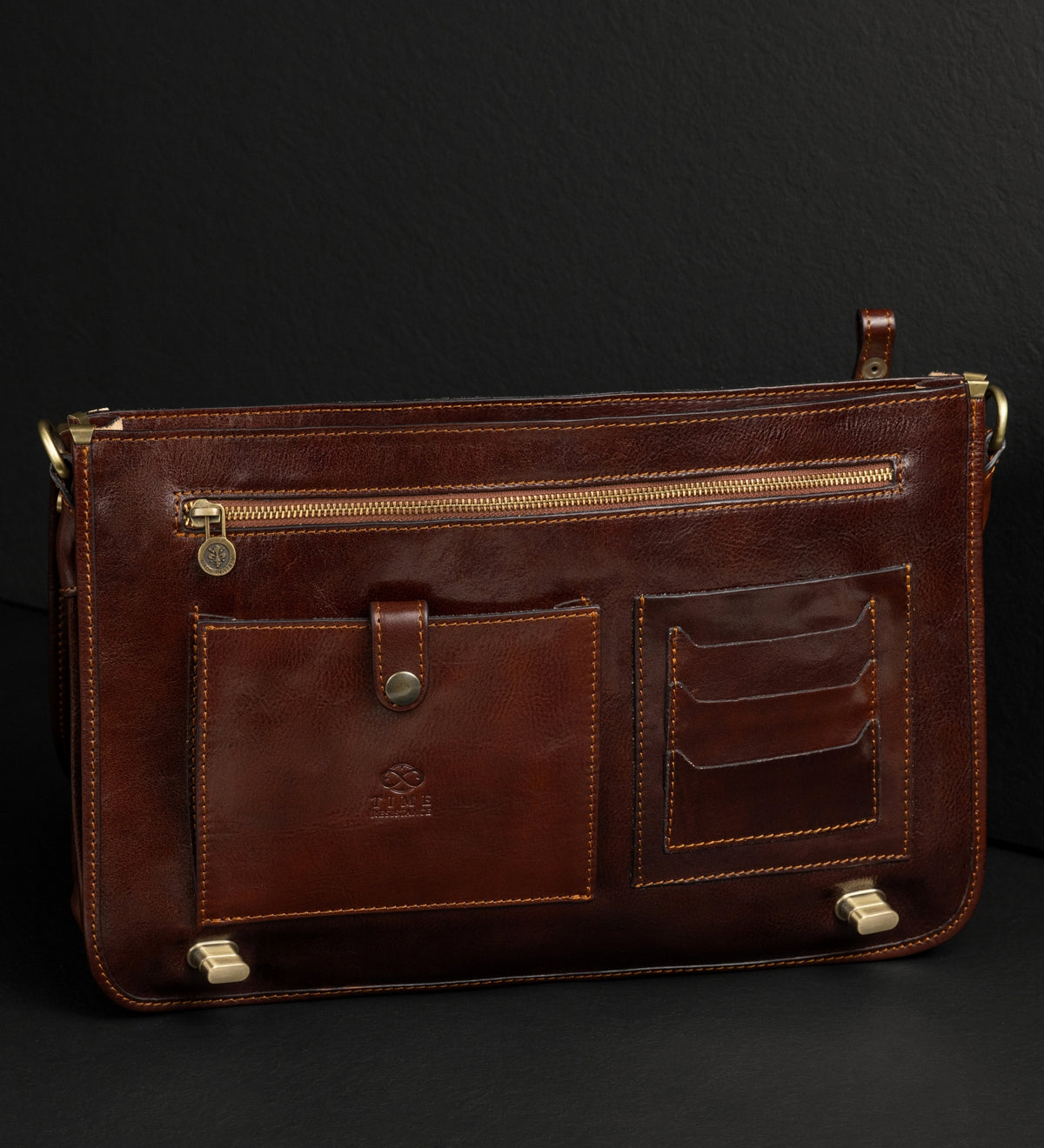 Cartella porta PC in pelle - Illusions