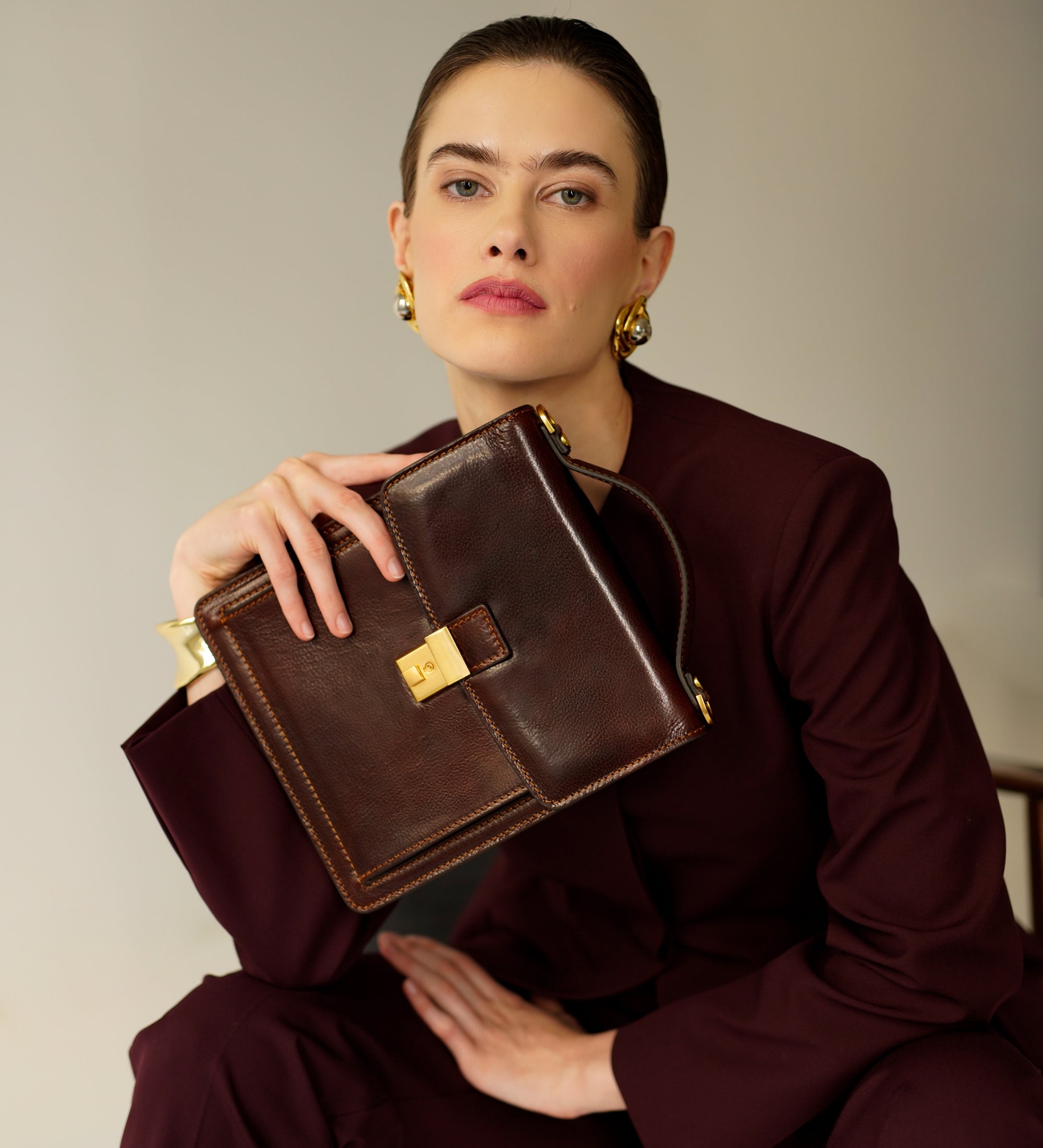 Cartella piccola in pelle donna - Walden