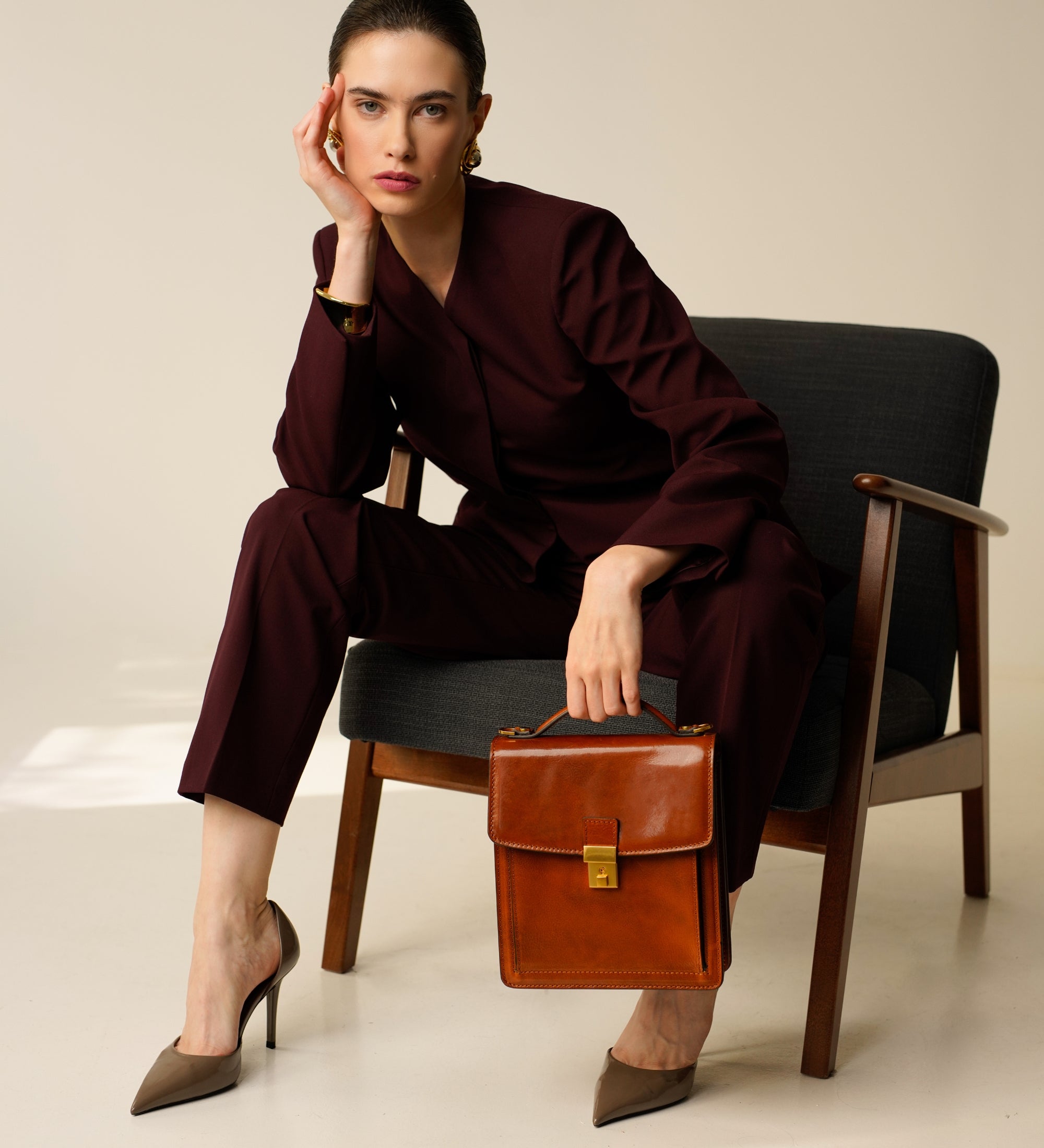 Cartella piccola in pelle donna - Walden