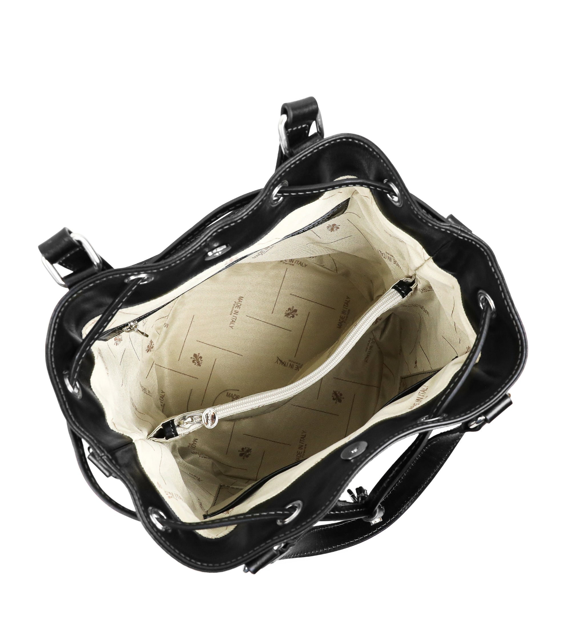 Borsa a secchiello in pelle donna - Light In August