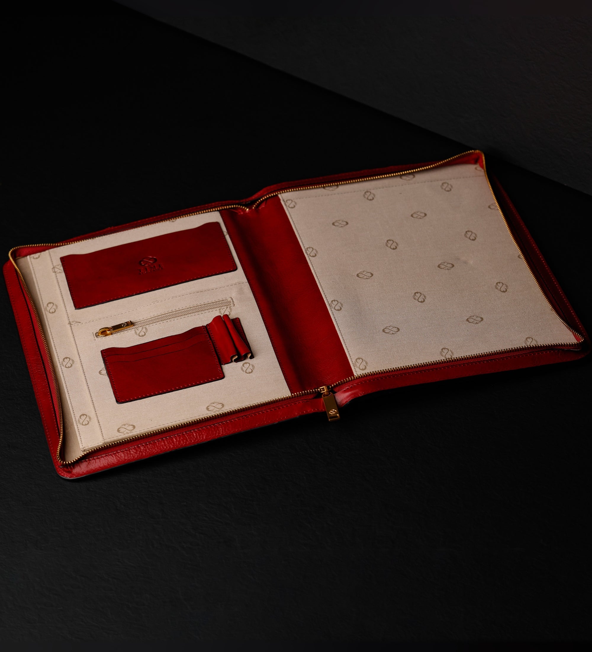 Portadocumenti organizer A4 in pelle - Candide
