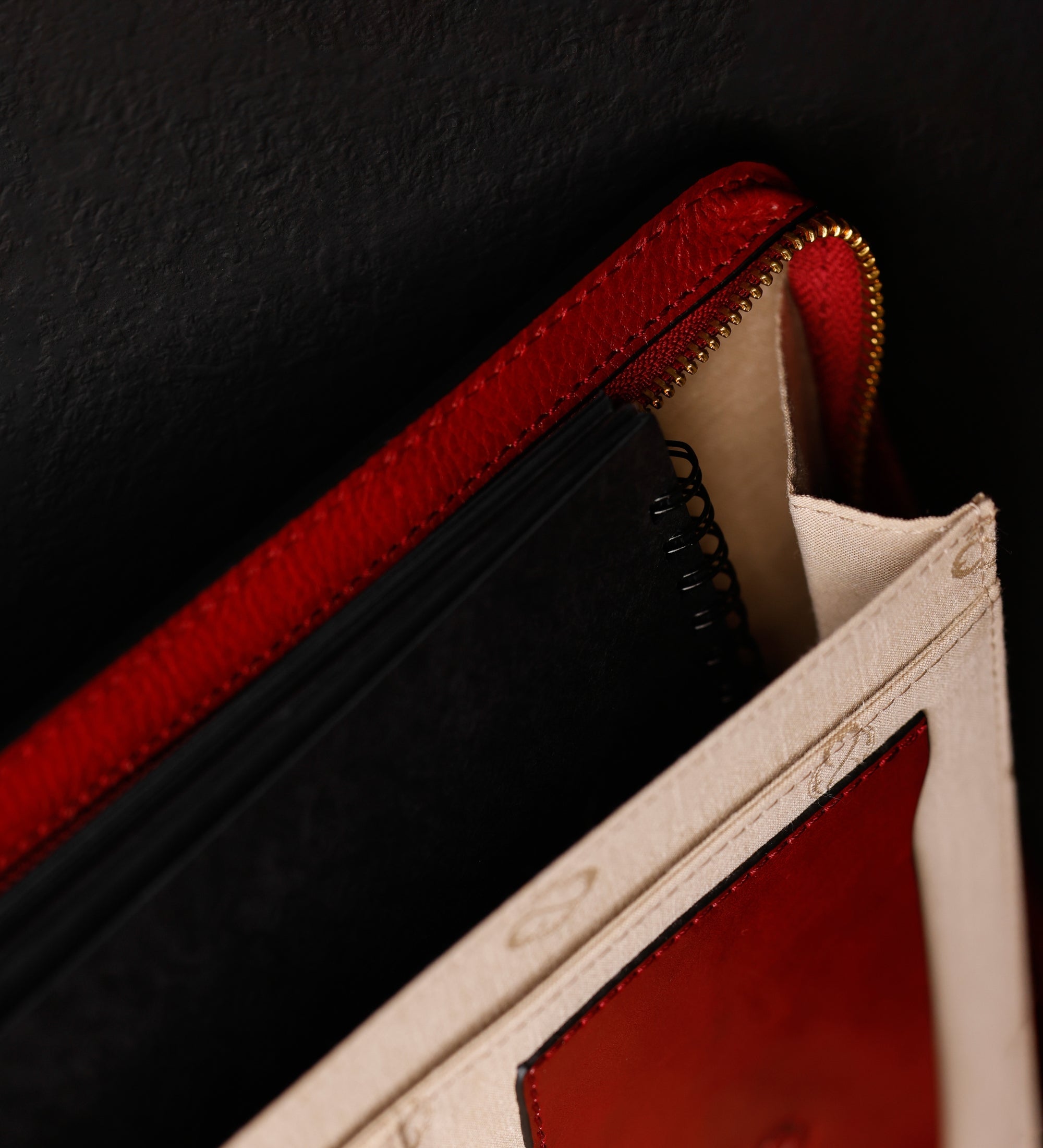 Portadocumenti organizer A4 in pelle - Candide