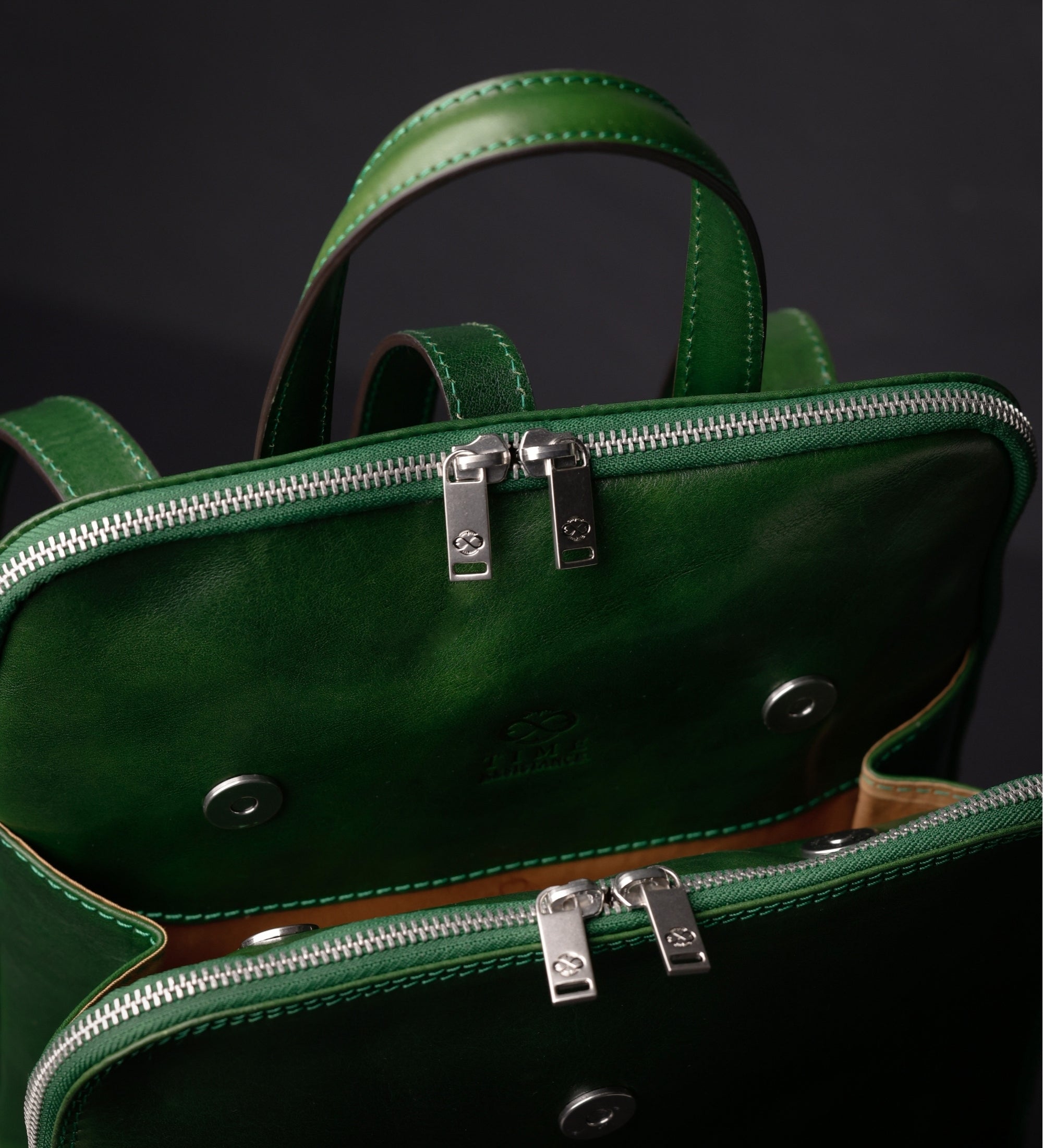 Zaino donna in pelle convertibile in borsa a spalla - Clarissa