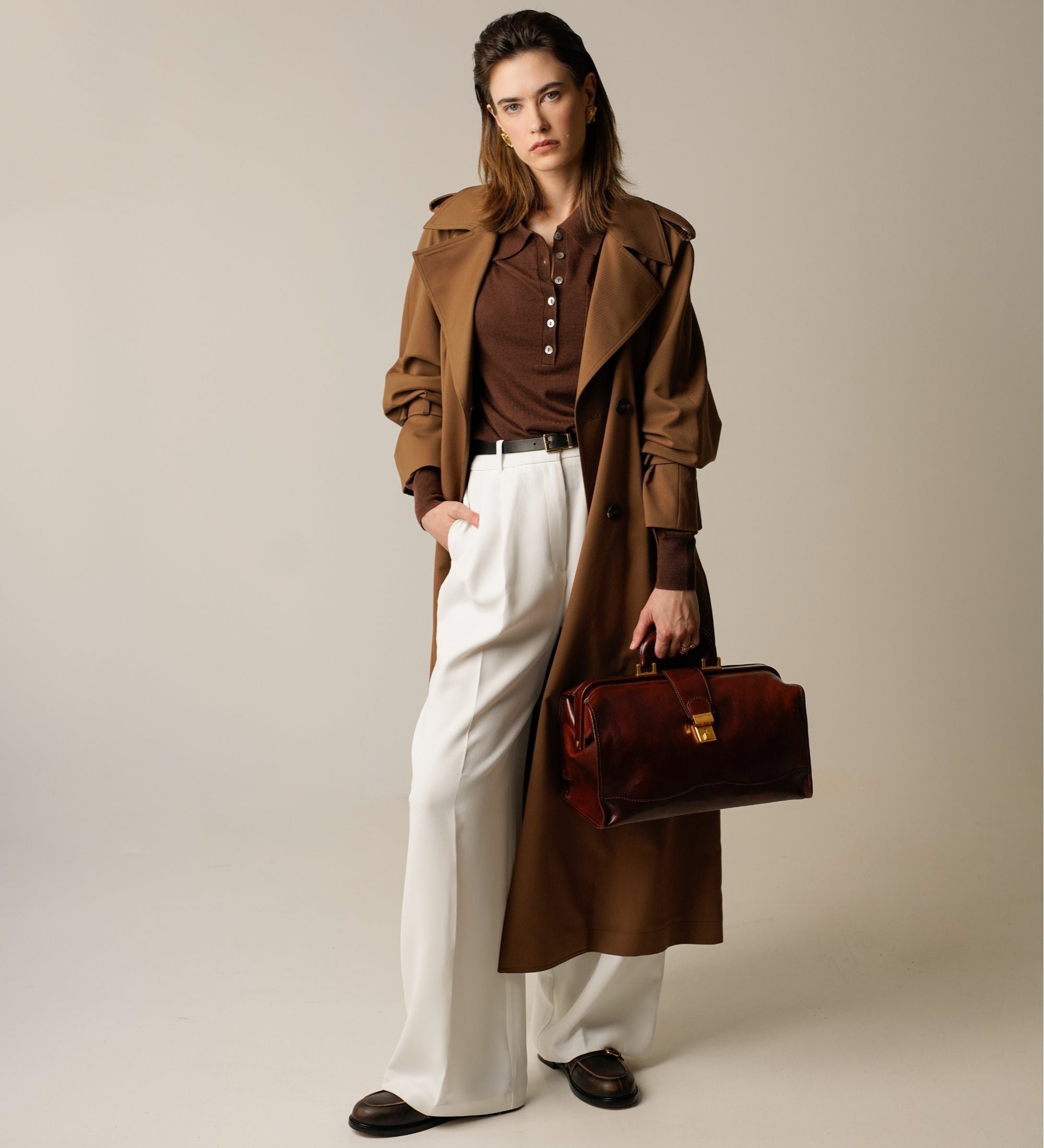 Borsa da medico piccola in pelle donna - David Copperfield