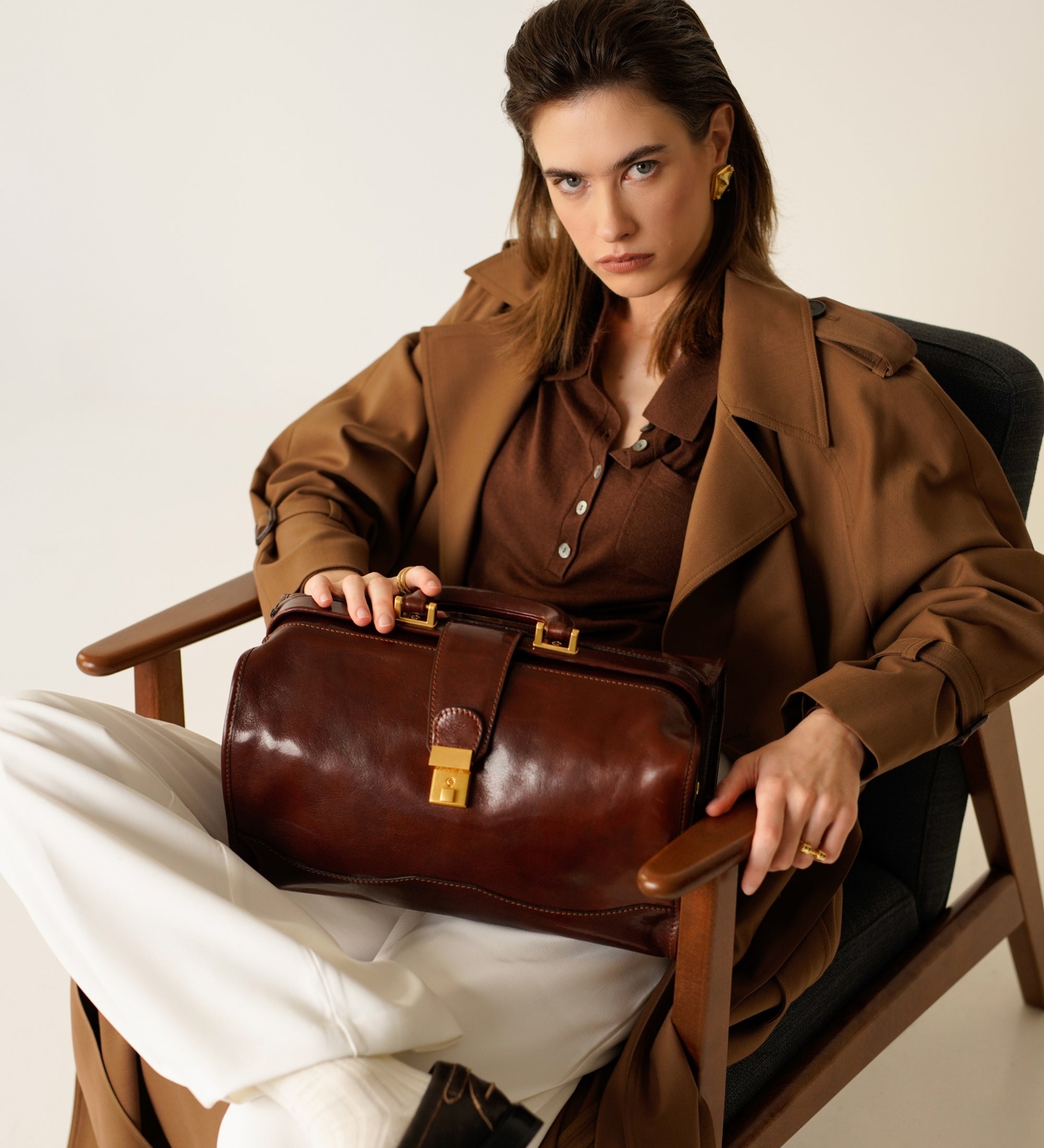 Borsa da medico piccola in pelle donna - David Copperfield