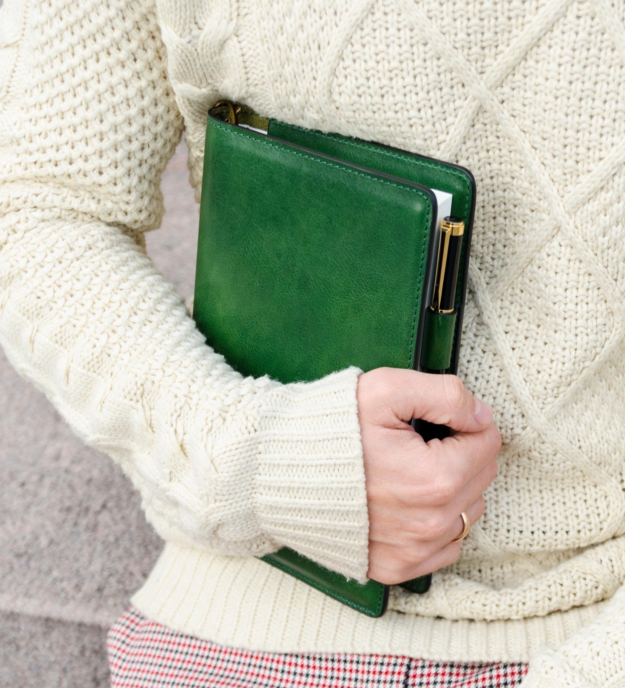 Organizer in pelle per taccuino A5 ricaricabile - The Diary of a Nobody