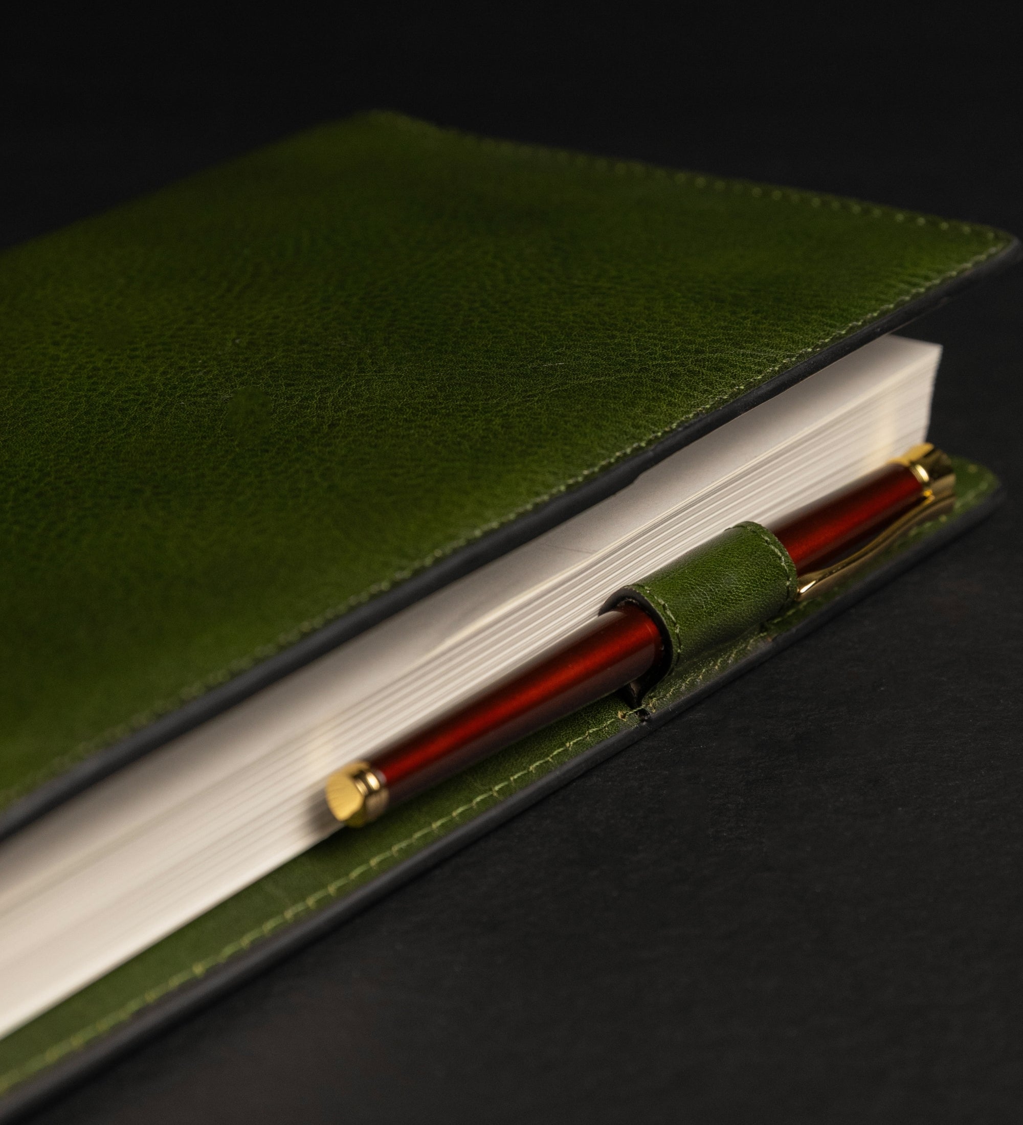 Organizer in pelle per taccuino A5 ricaricabile donna - The Diary of a Nobody