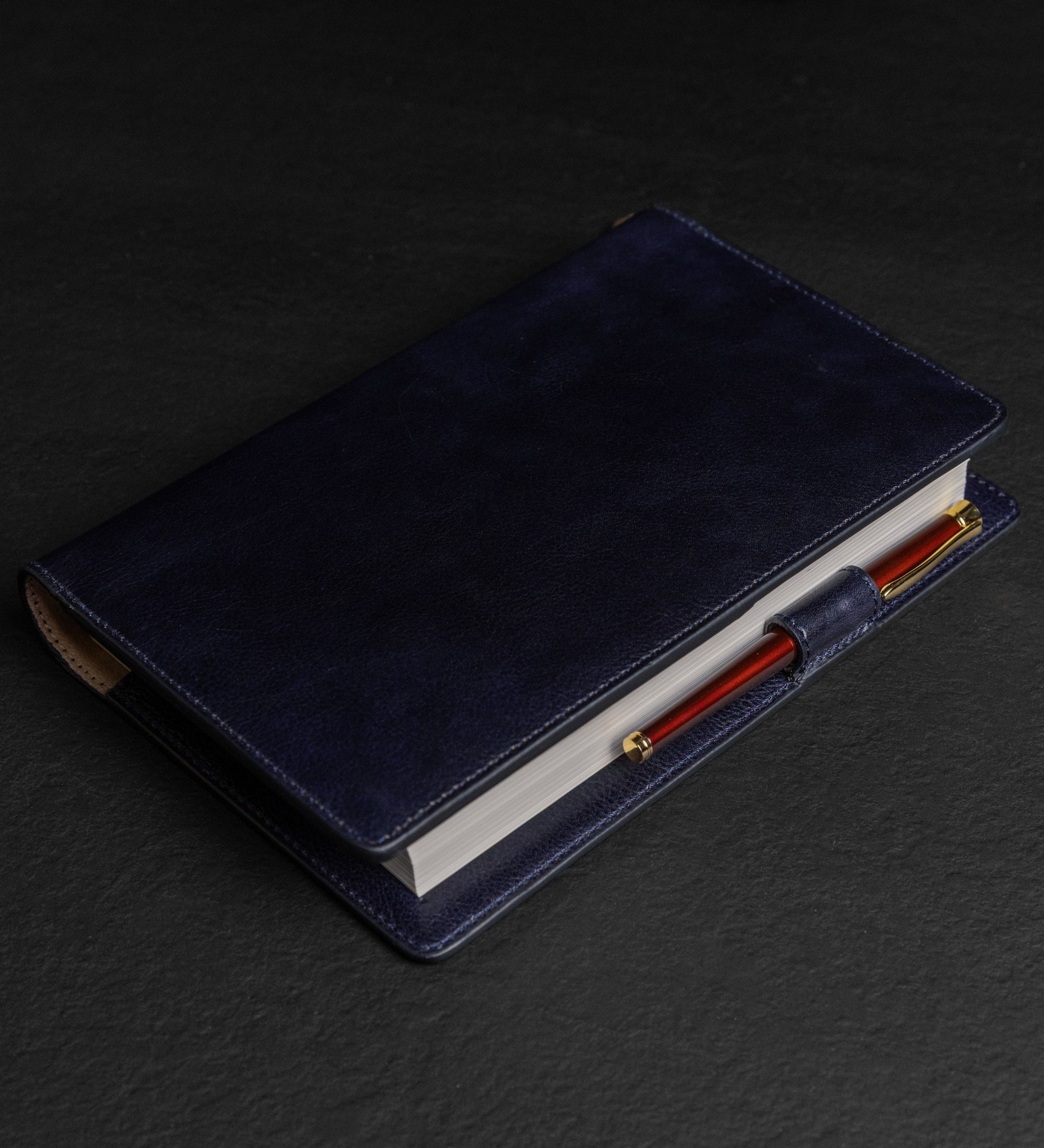 Organizer in pelle per taccuino A5 ricaricabile donna - The Diary of a Nobody