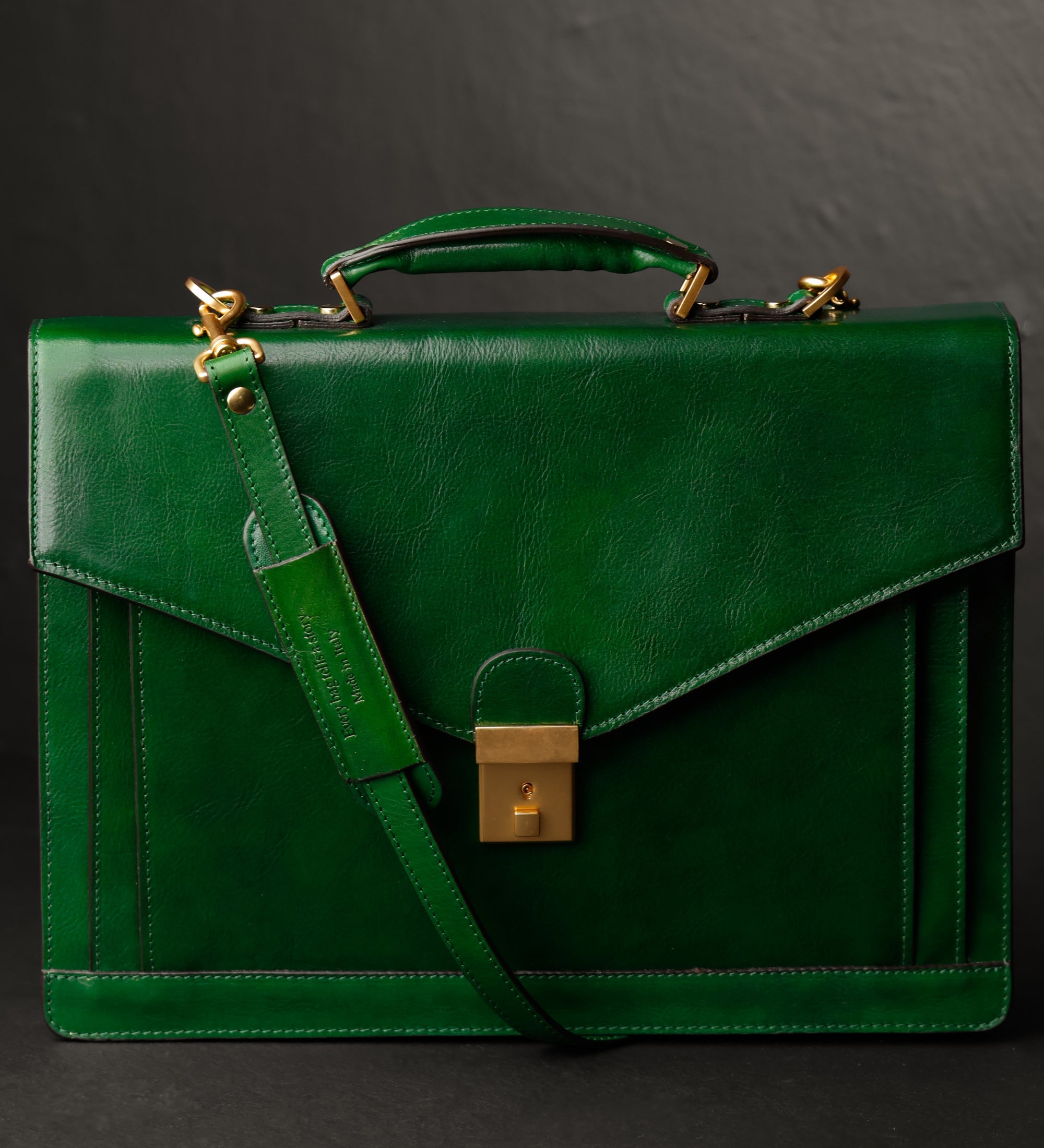 Cartella da lavoro in pelle dal design classico - The Magus