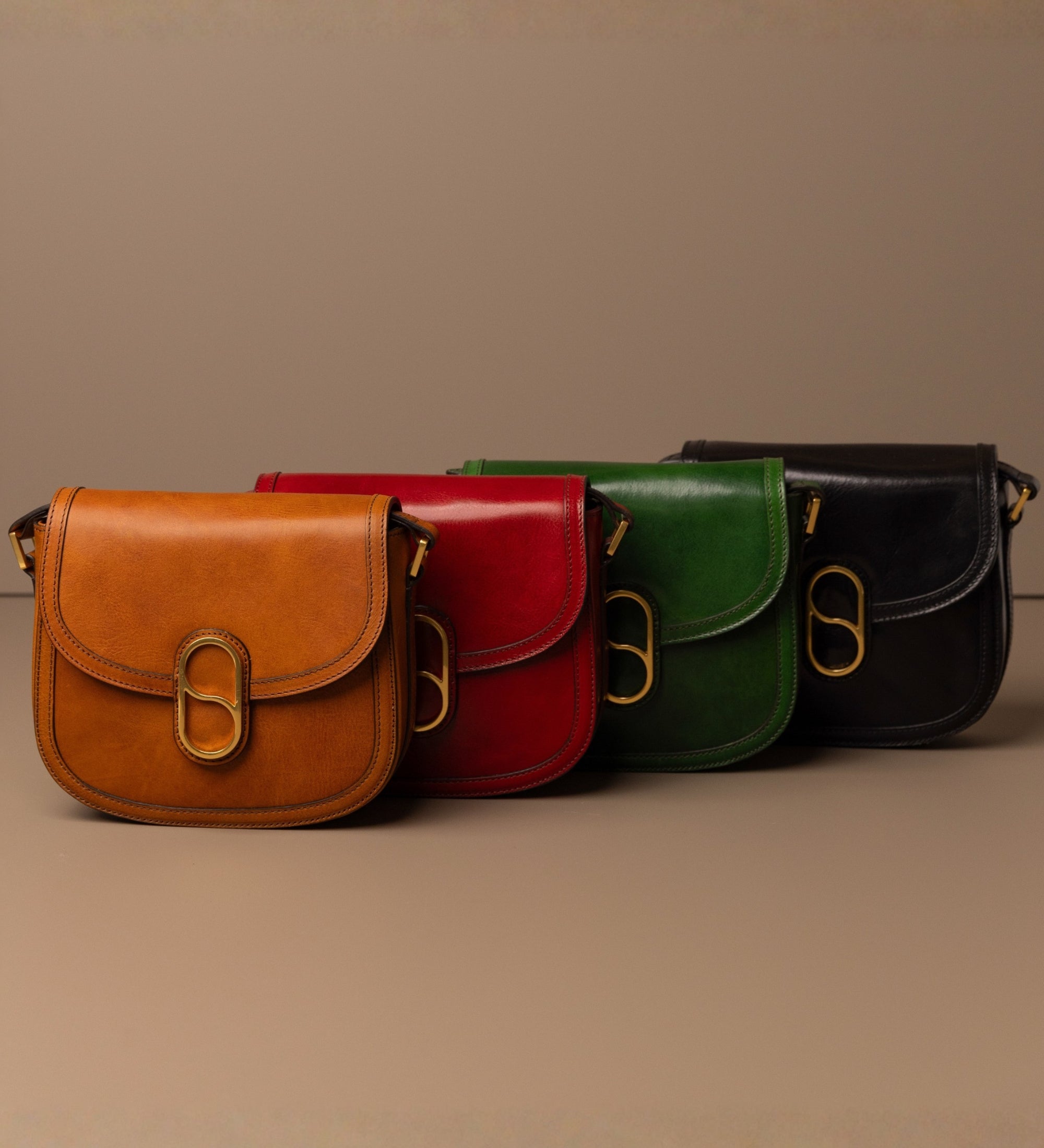 Borsa a tracolla in pelle modello saddle donna - Villette