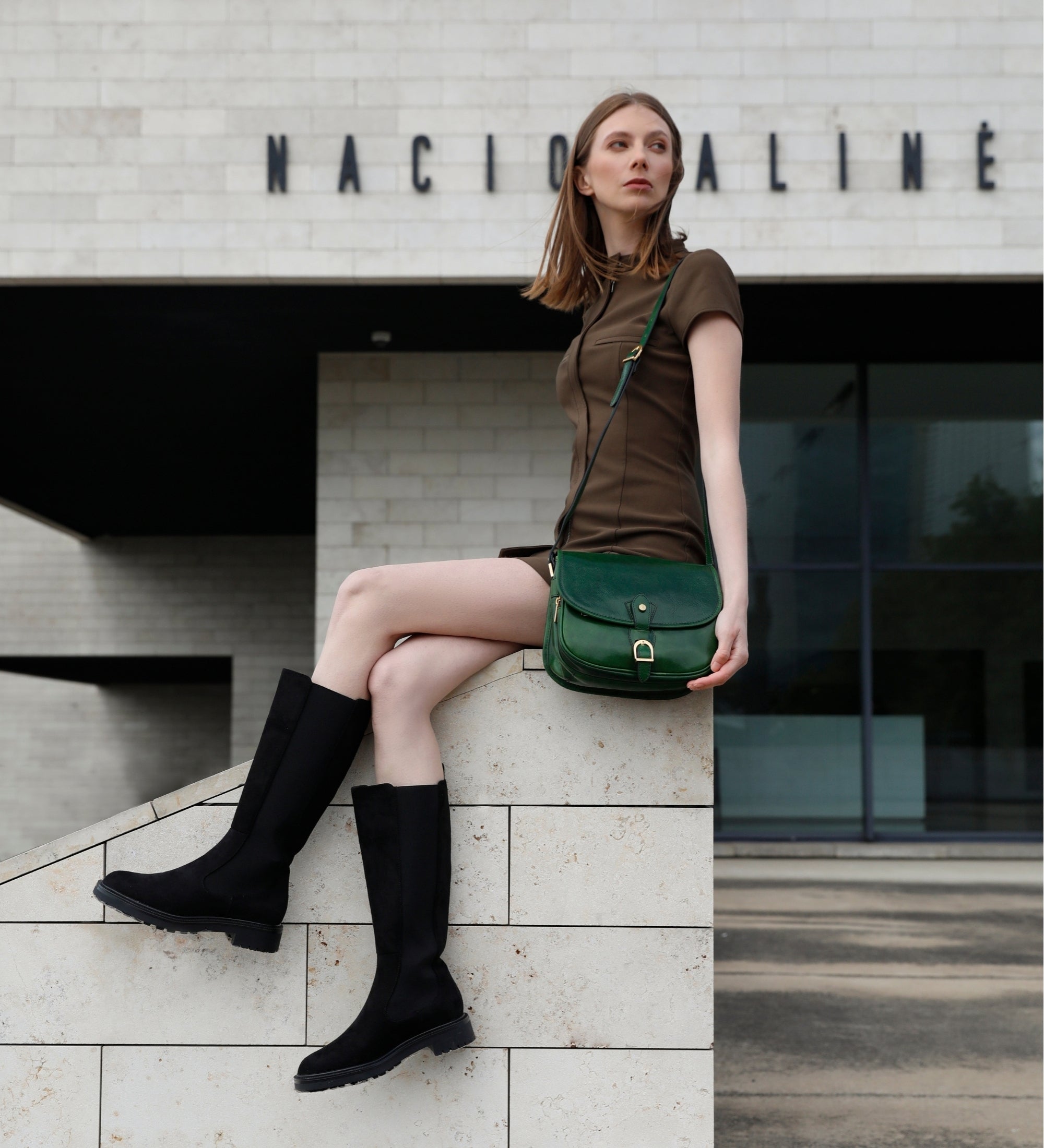 Borsa saddle in pelle donna - Women In Love