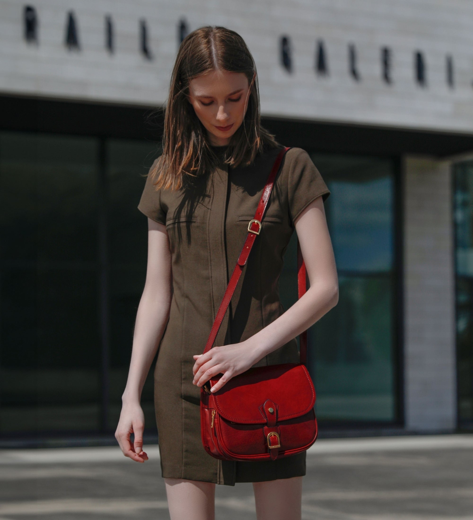 Borsa saddle in pelle donna - Women In Love